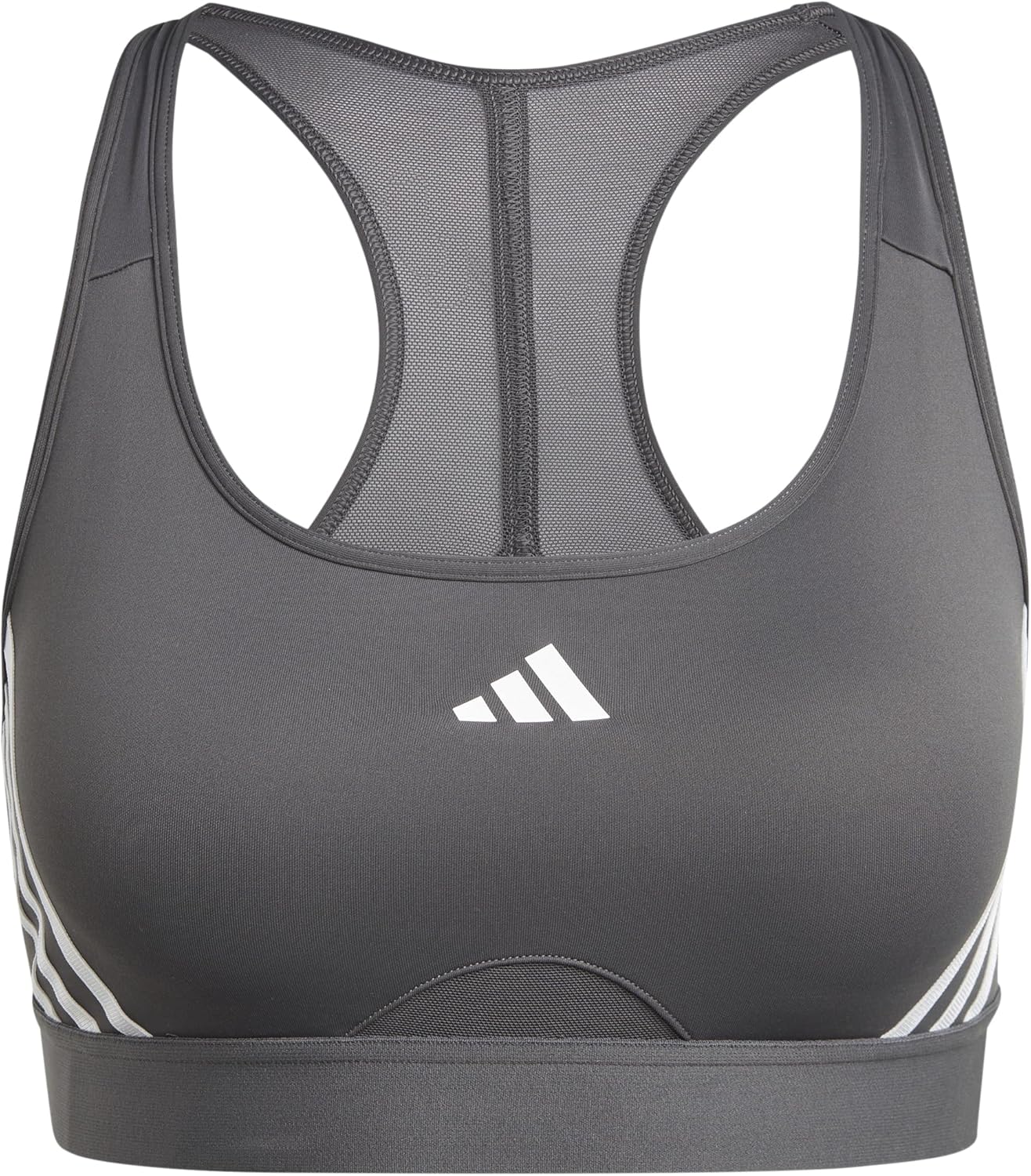 adidas Powerimpact Train Medium-Support 3-Stripes Women's Sports Bra