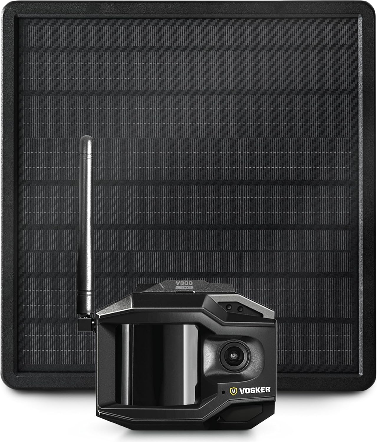Vosker V300 Final 4G-LTE Autonomous Outside Safety Digital camera with Exterior Photo voltaic Panel | Excessive-Capability 15,000 mAh Exterior Photo voltaic Energy Financial institution | SIM Playing cards Included | No WiFi Wanted | Stay Streaming
