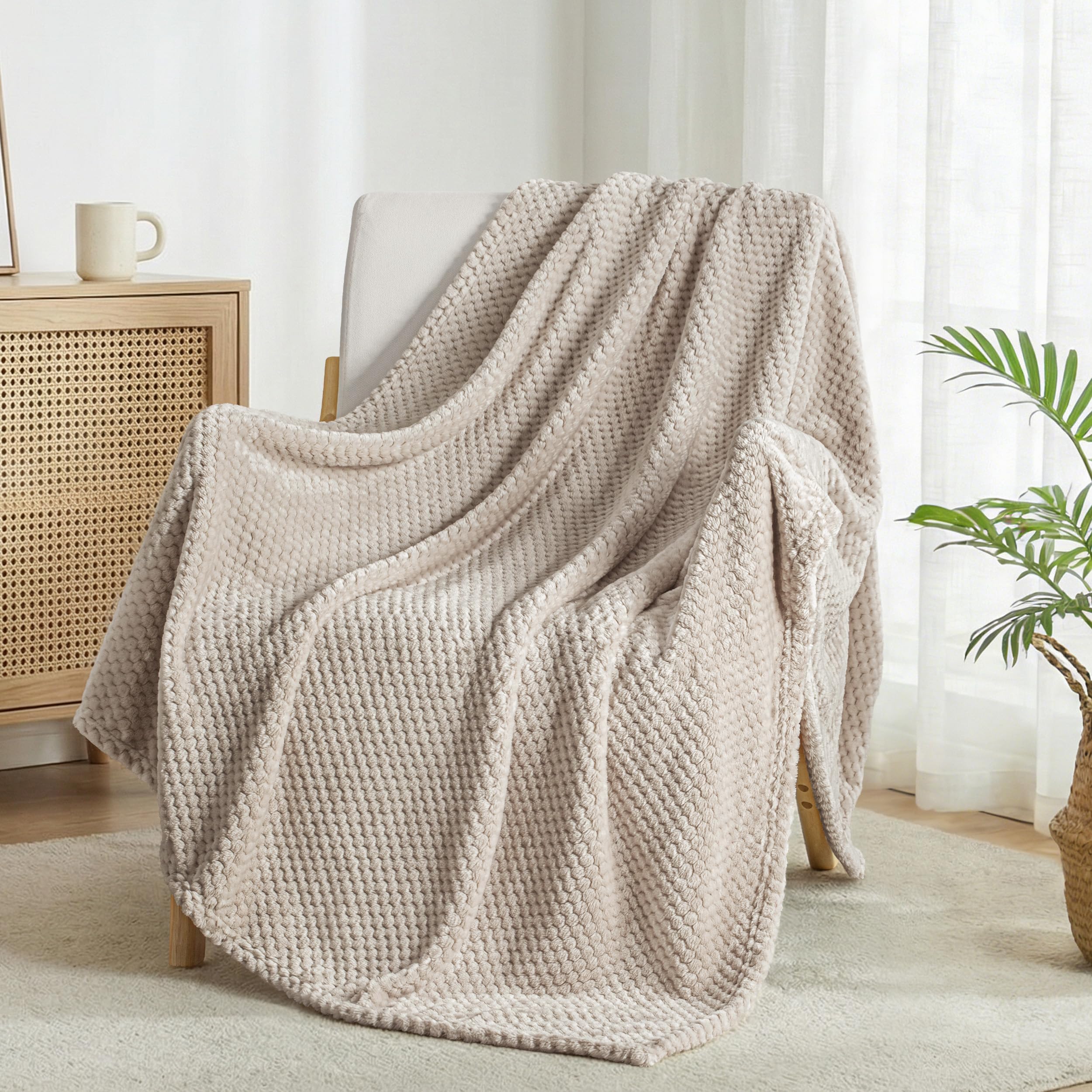 Mezcla Waffle Throw
