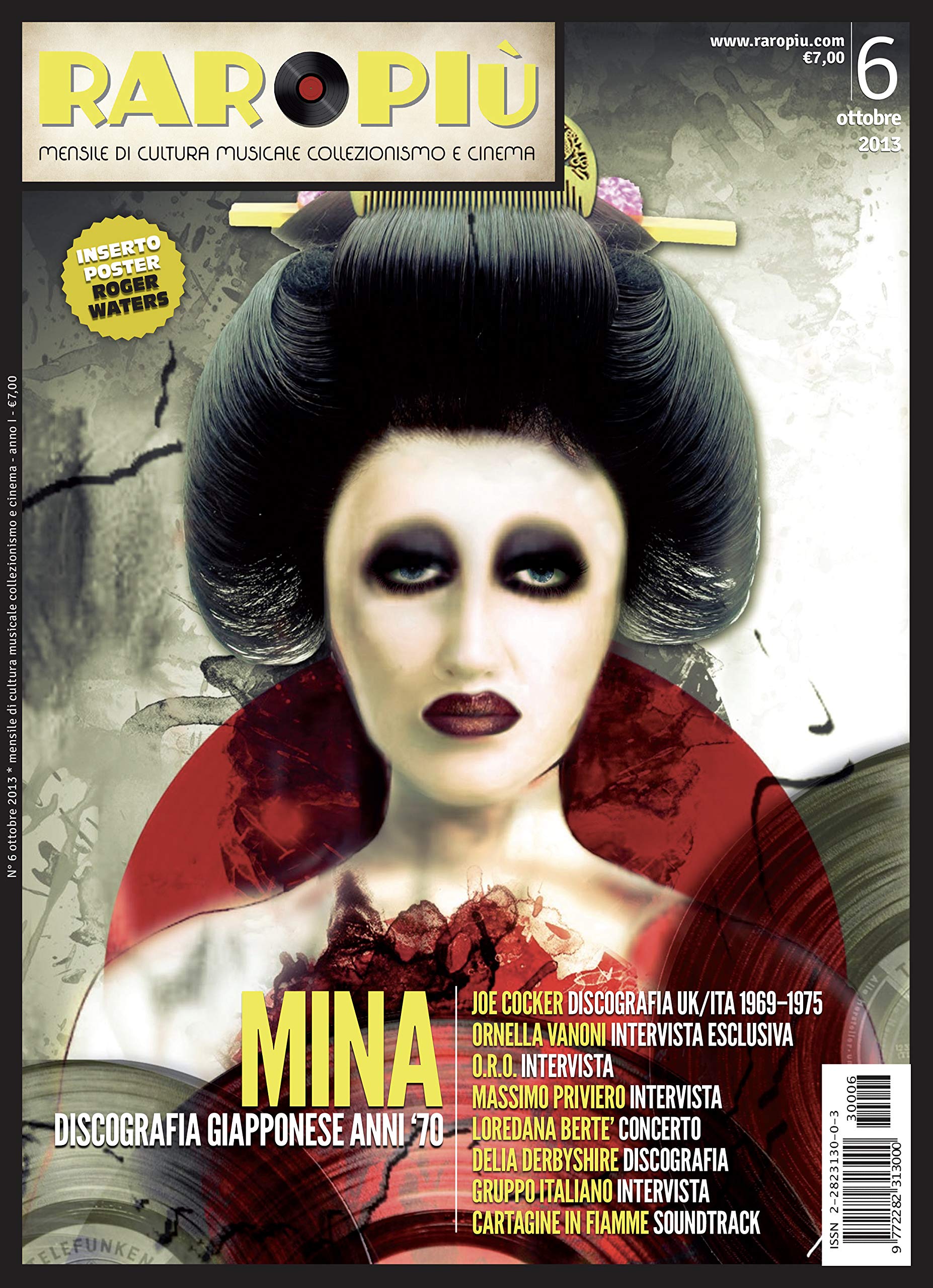 RAROPIU' N. 6 MINA complétez enfin votre collection déparée de revues musicales