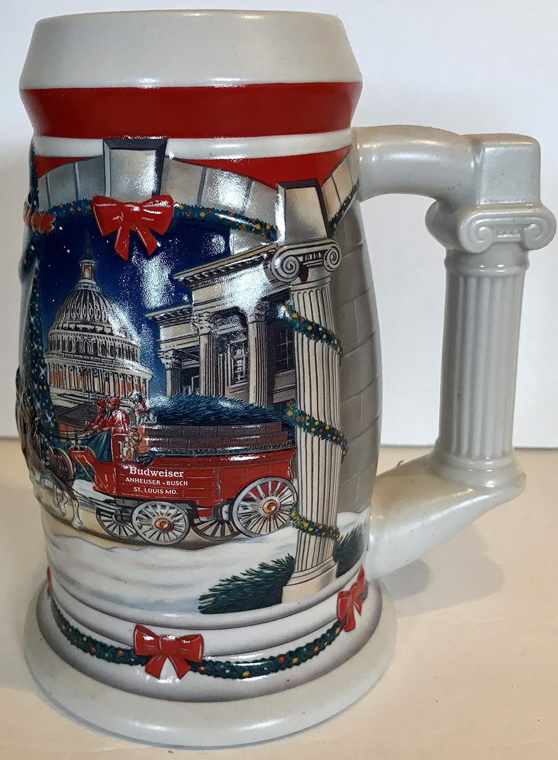 2001 Budweiser Holiday Stein