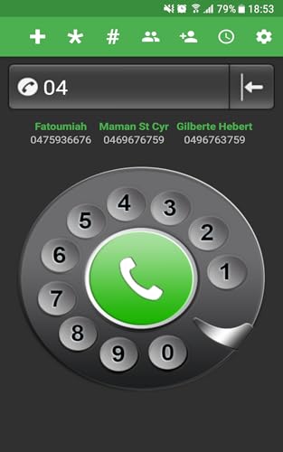 Old Phone Rotary Dialer
