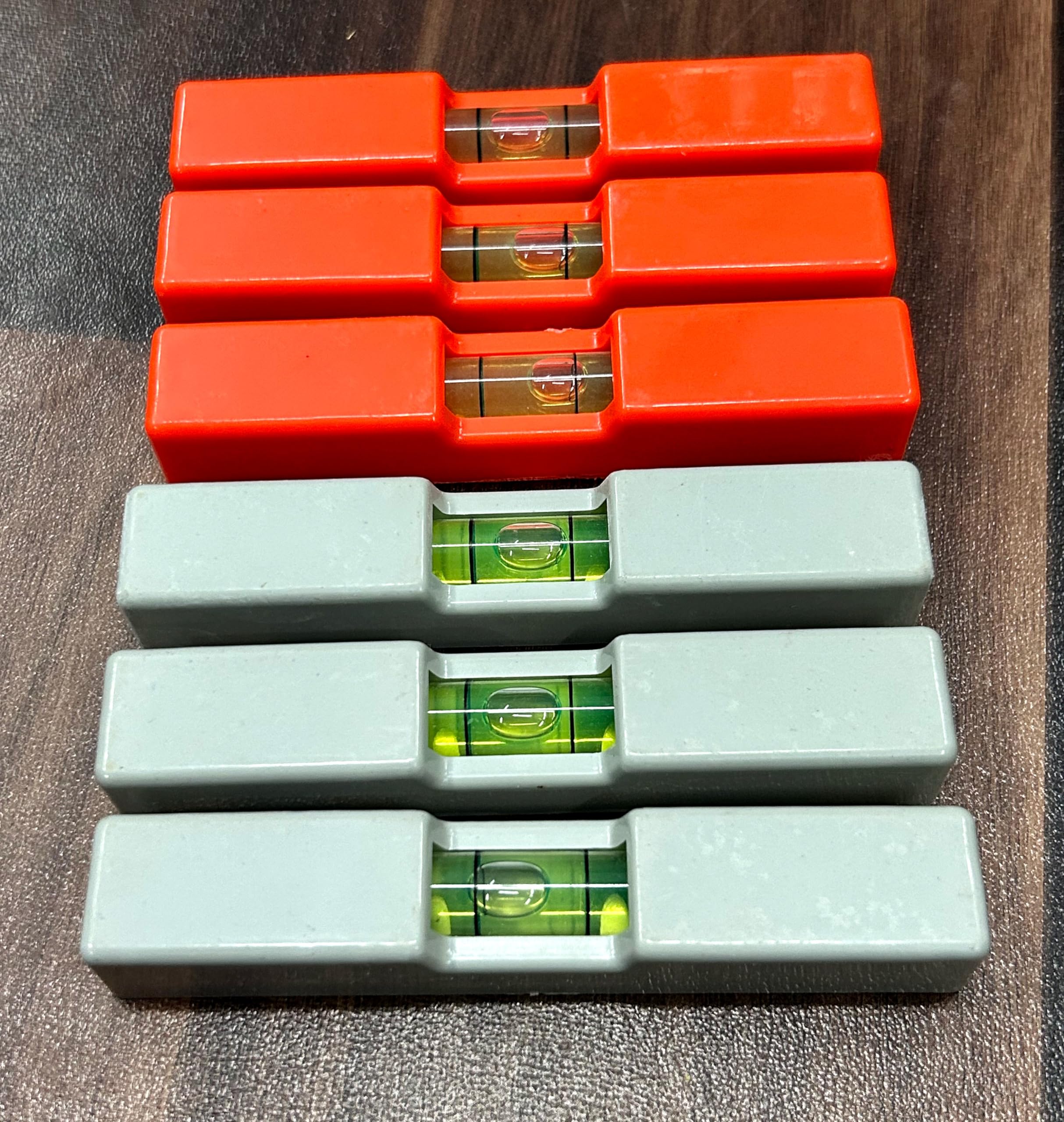 DT Science House Small Spirit Leveler | Spirit Level for laboratory and Students | 100 MM Spirit Leveler | Bubble Level pack of 6