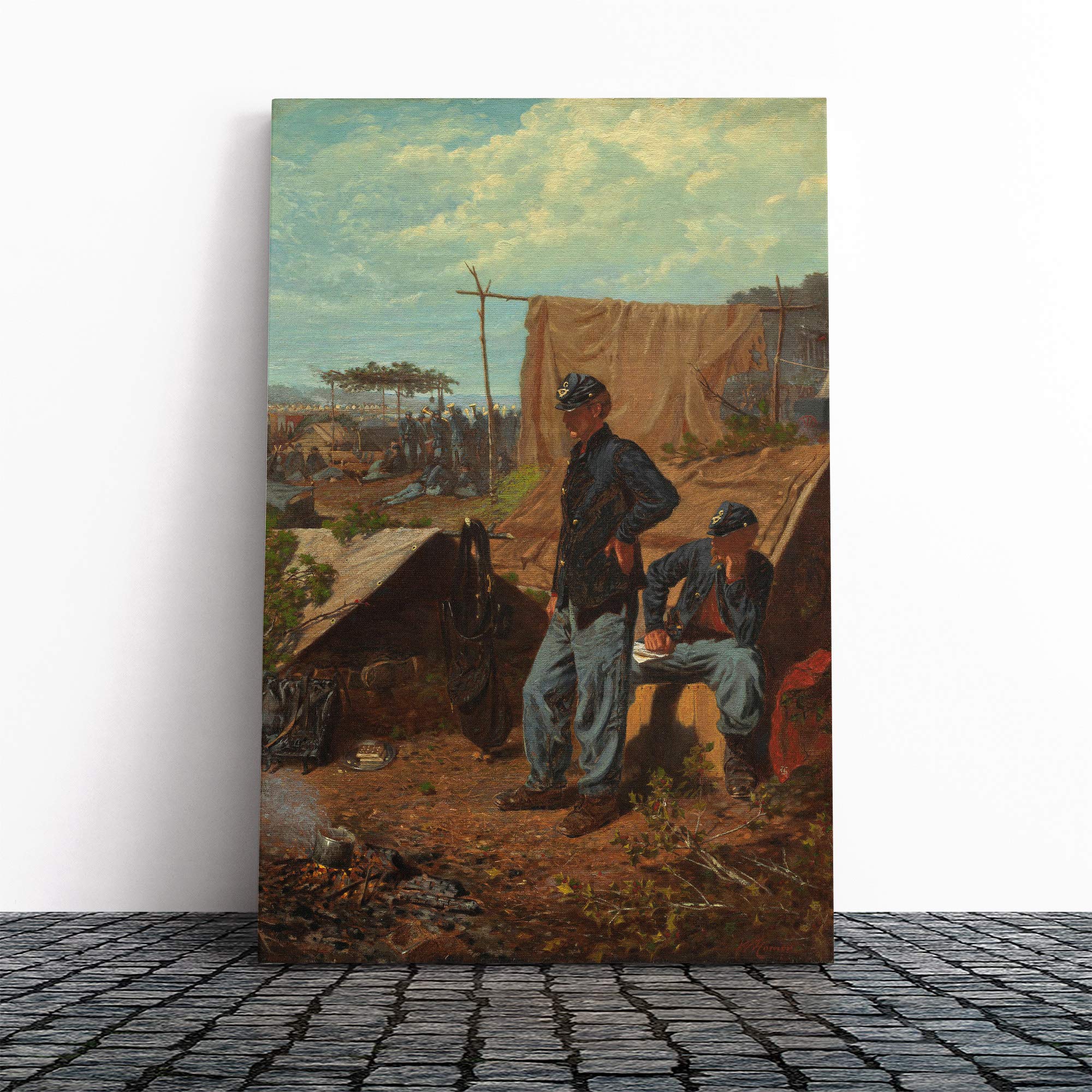 Winslow Homer Sweet Mounted and Stretched Box Frame Picture Canvas Print | Gallery Wrapped 30mm Frame Wall Art | 24x16 inches | Ready to Hang | Contemporary Picture | Living Room Bedroom Lounge Office
