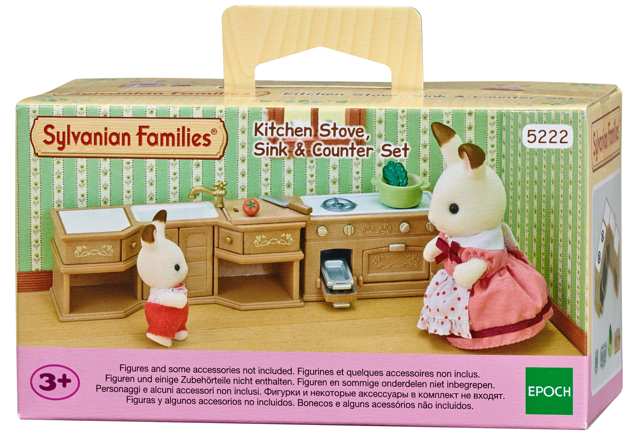 Sylvanian Families - Kitchen Stove, Sink and Counter