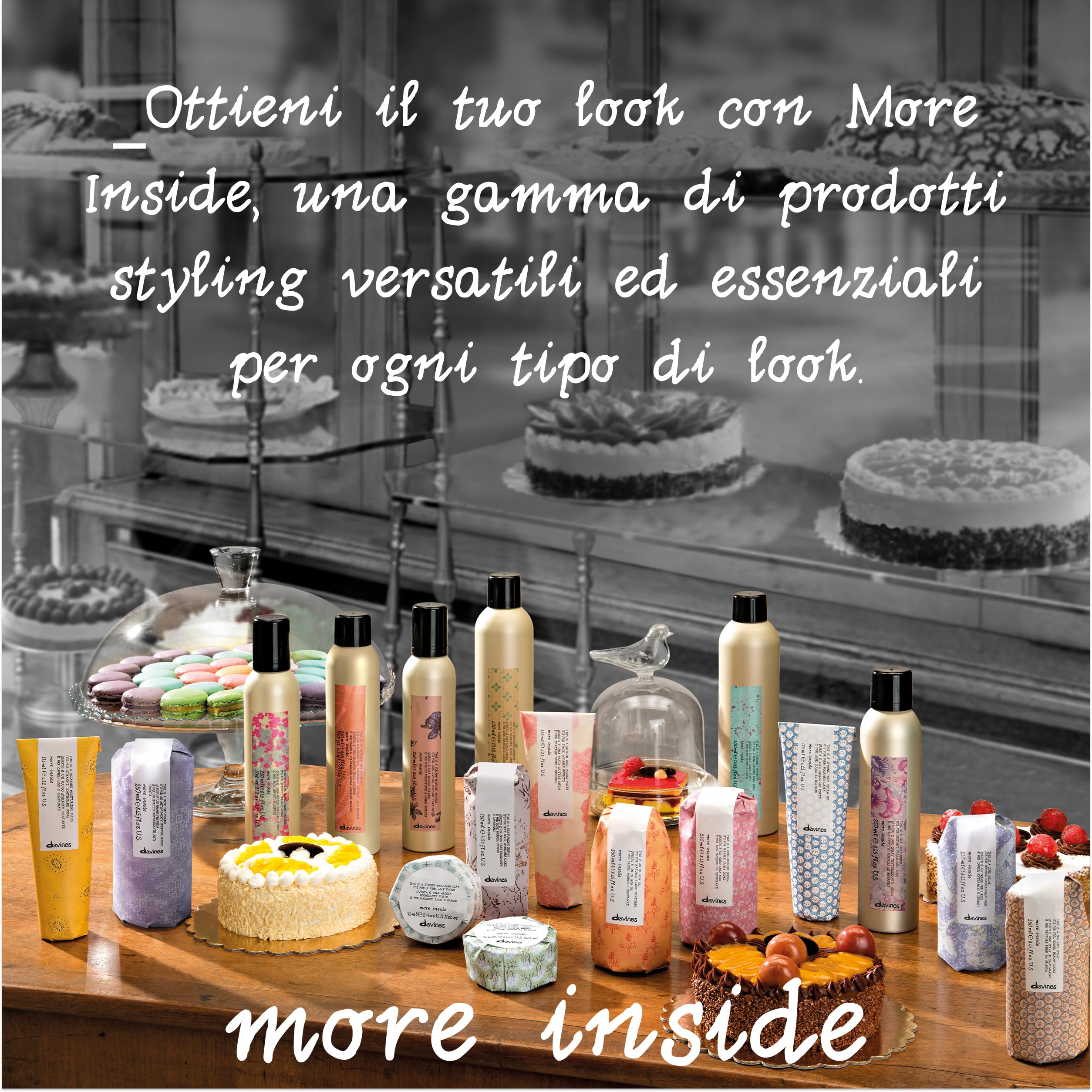 Davines MORE INSIDE Questo è un Oil Non Oil Gel anticrespo per capelli 250 ml