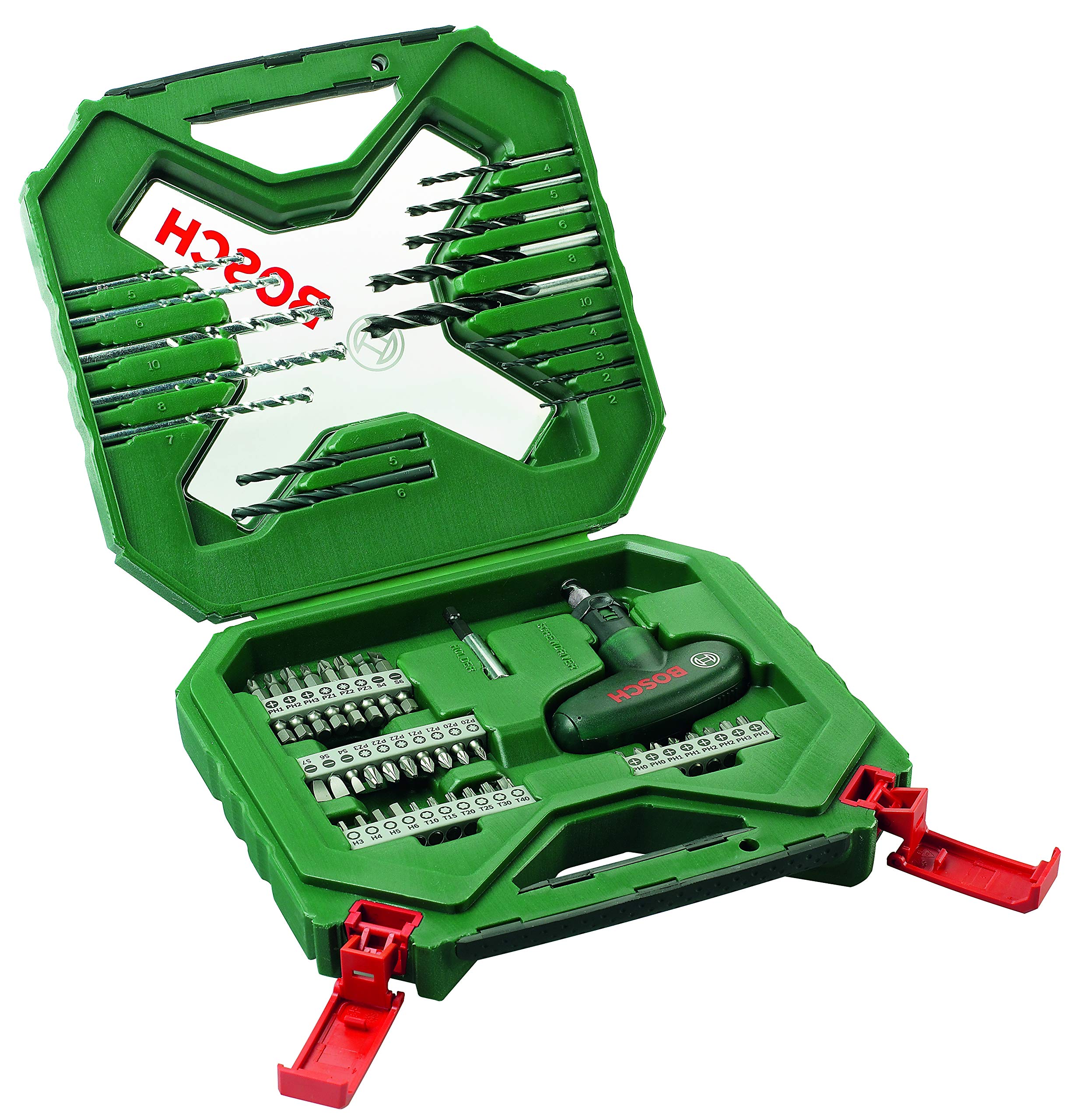 BOSCH2607010610 54-Piece X-Line Classic Drill and Screwdriver Bit Set