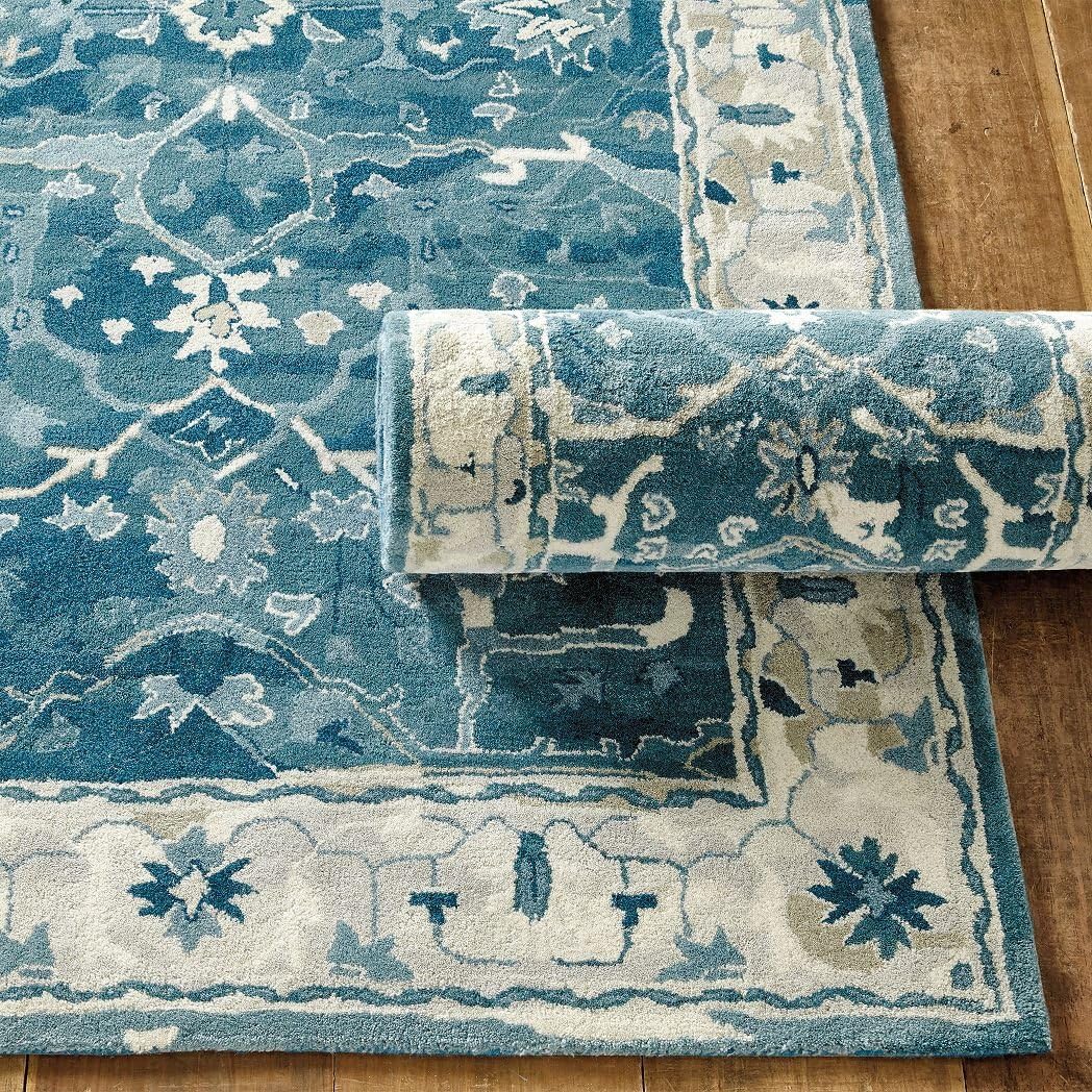 Ballard Designs Mathison Handmade Tufted 100% Woolen Oriental Area Rugs & Carpet (8'x10')