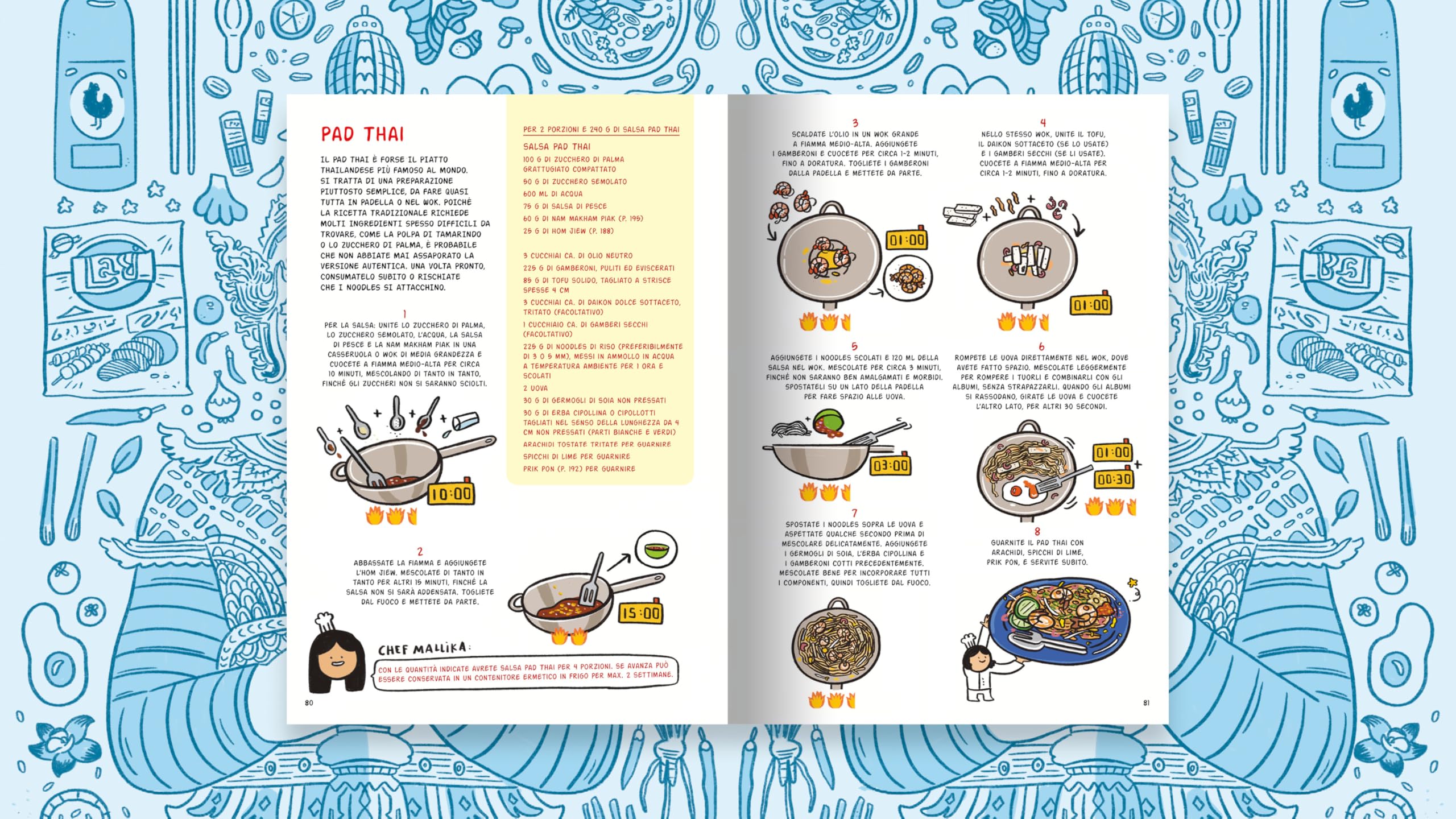 Thai. Un libro di cucina a fumetti