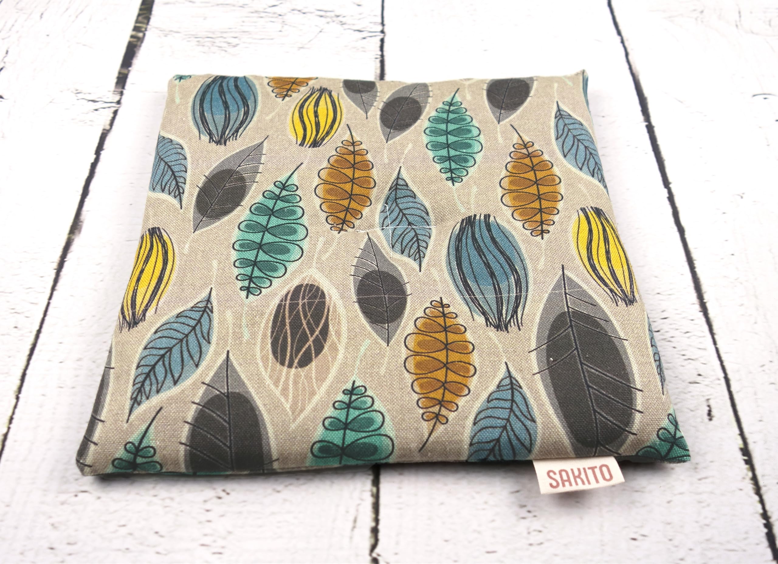 Saco Semillas Microondas (25x25 cm) - Cojin Térmico Natural para Cervicales y Lumbalgia, Uso en Calor o Frio - Gran Retencion de Calor - Muy Duradero con Tela de Primera Calidad - Aroma a Lavanda