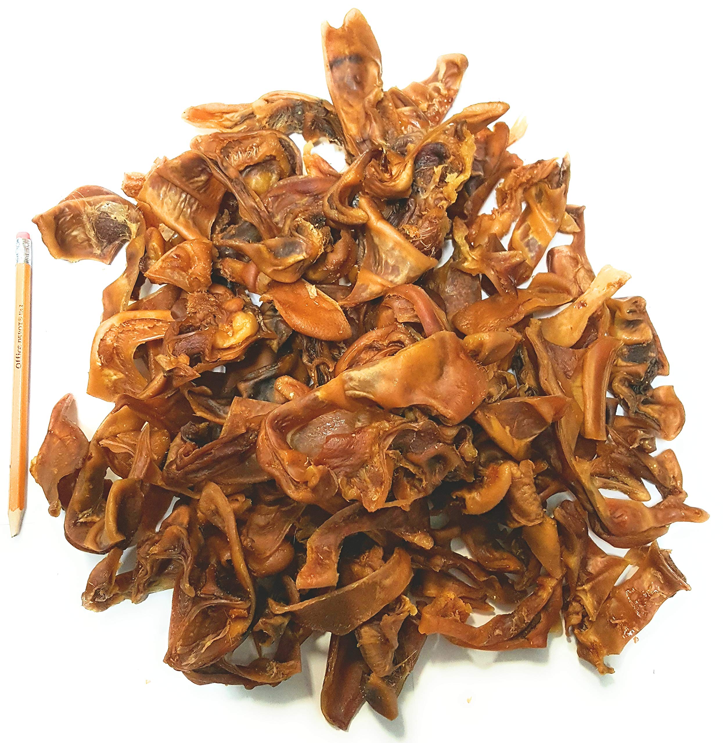 Buy ZMF Dog Dog Cat Pig Ear Strips a Delicious Chewy Treat Dog's Love, it Isn't The Whole Pig