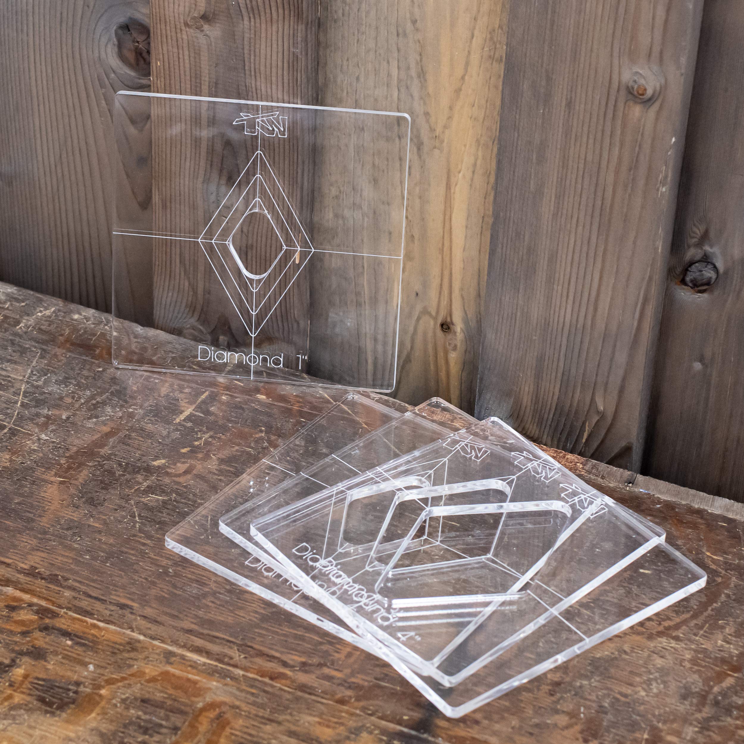Nested HOLY Cross - 4 Sizes - Acrylic Router Inlay Templates For ...