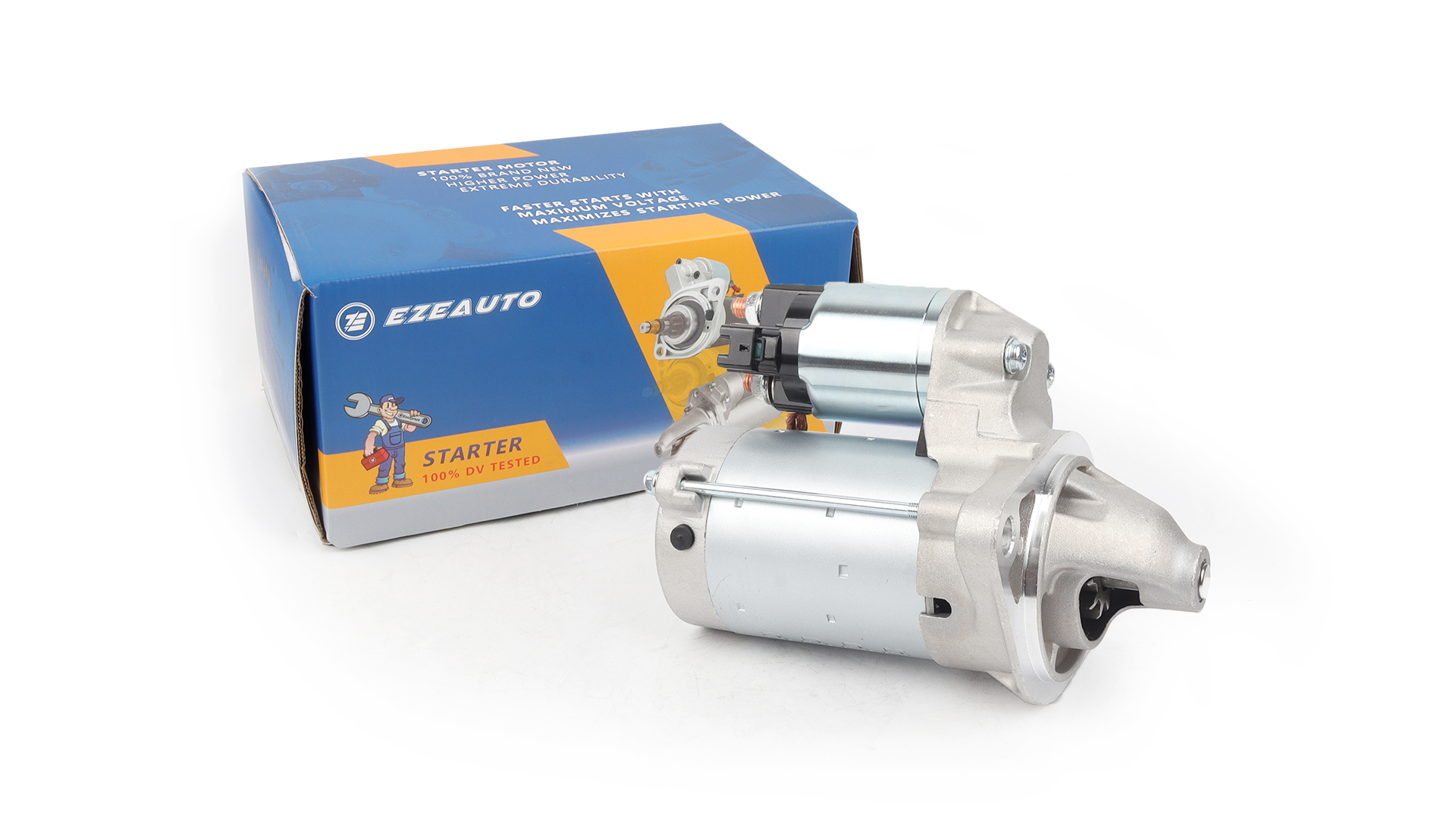 Image of Ezexpreze 17841 New Starter Fit for 2003-2008 Toyota Corolla Matrix Pontiac Vibe 1.8 L4 2003 2004 2005 2006 2007 2008 28100-0D080 428000-0340 28100-22090 428000-1310 88969483 2810022090 4280001311