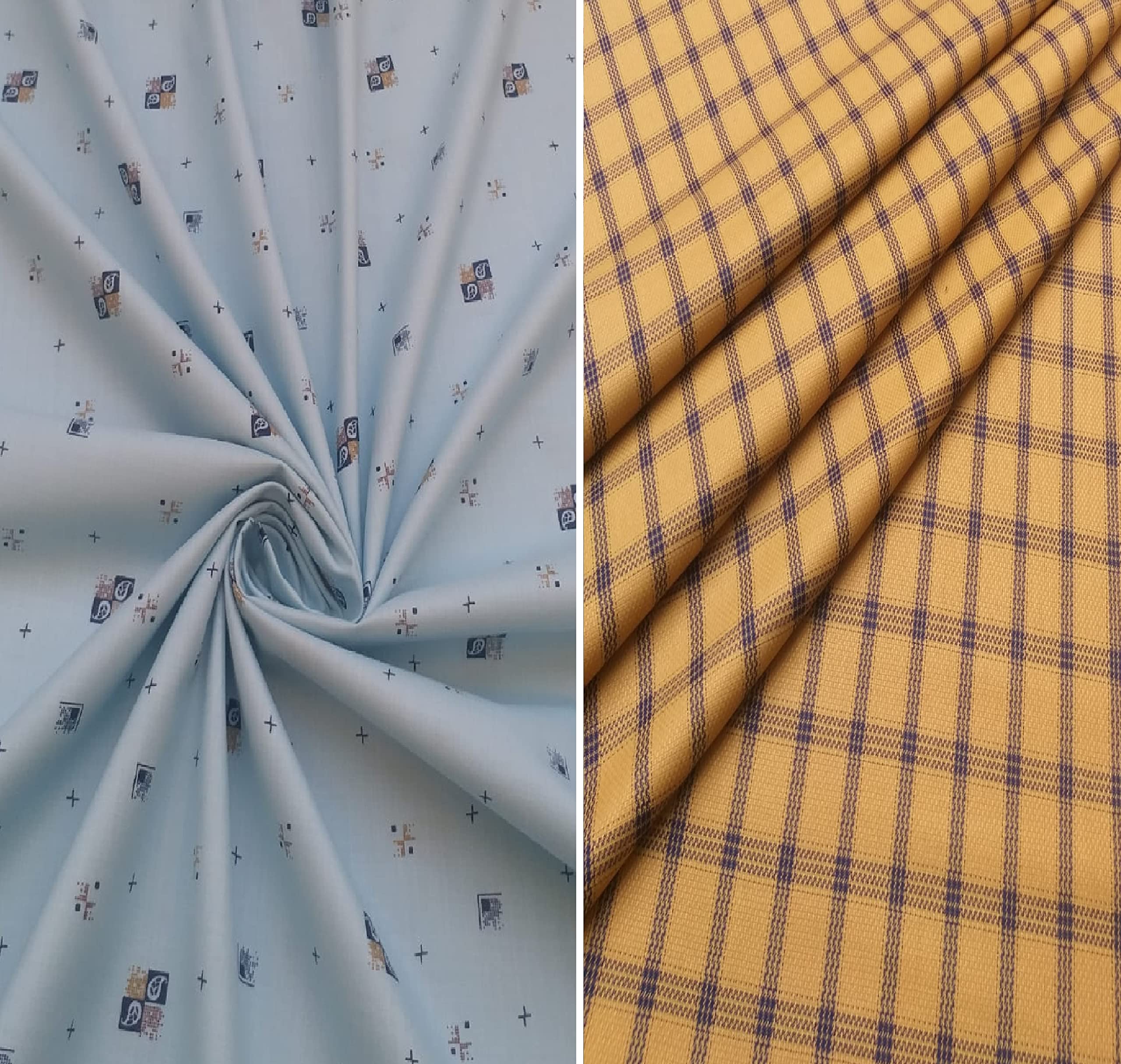 Pri & Su CottLinns Combo of Cotton Floral Shirt 500057 & Trouser 900101-image-5