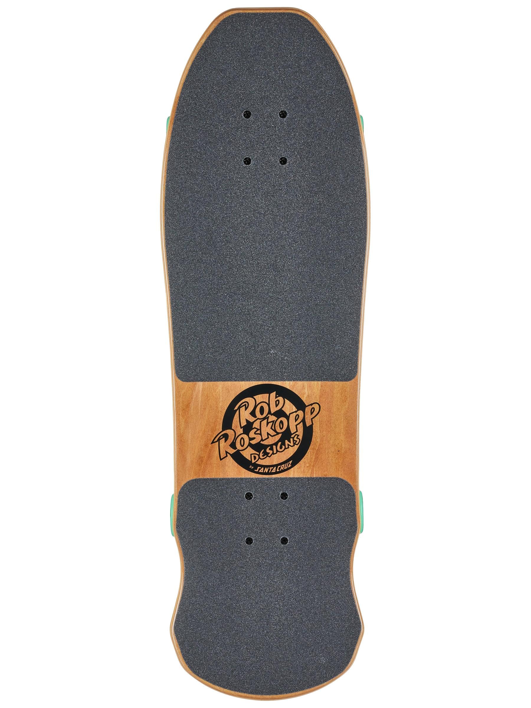 Amazon.com: Santa Cruz Roskopp Face 9.5in x 31in Shaped Skateboard