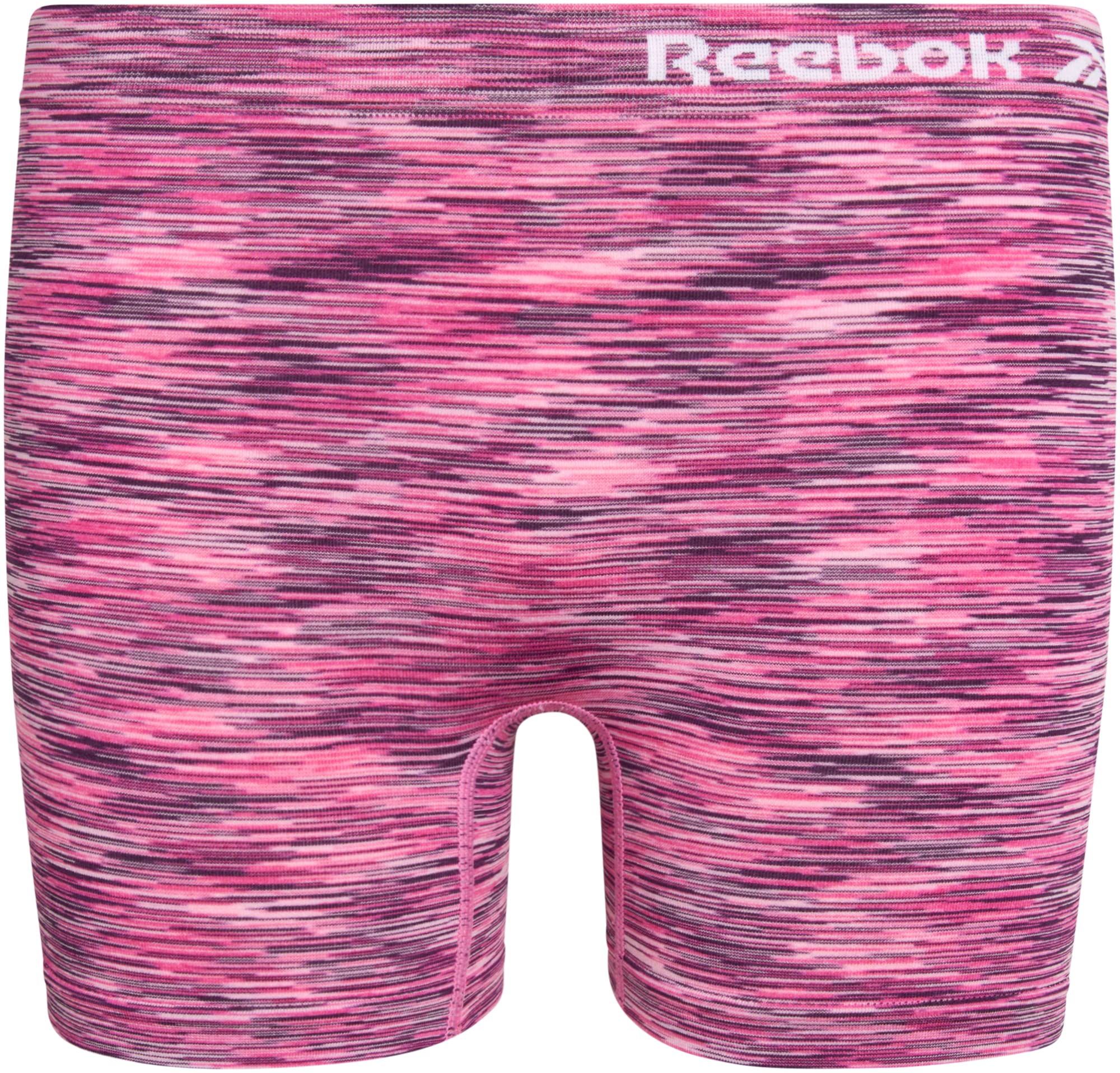Reebok Girls? Underwear ? Seamless Cartwheel Shorties (4 Pack), Size Medium, Pink/Grey/White