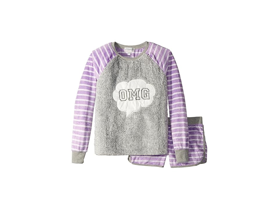 

P.J. Salvage Kids OMG Pajama Set (Big Kids) (Purple) Girl's Pajama Sets