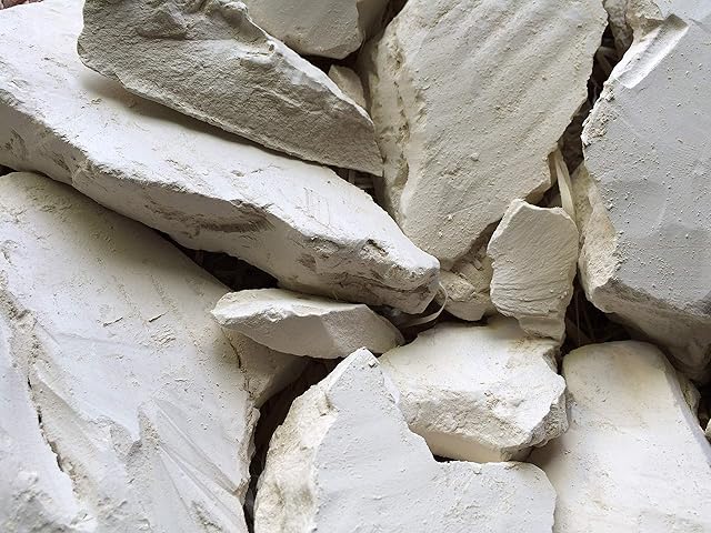 UCLAYS YELLOW clay chunks natural for eating (food), 7 oz (210 g)