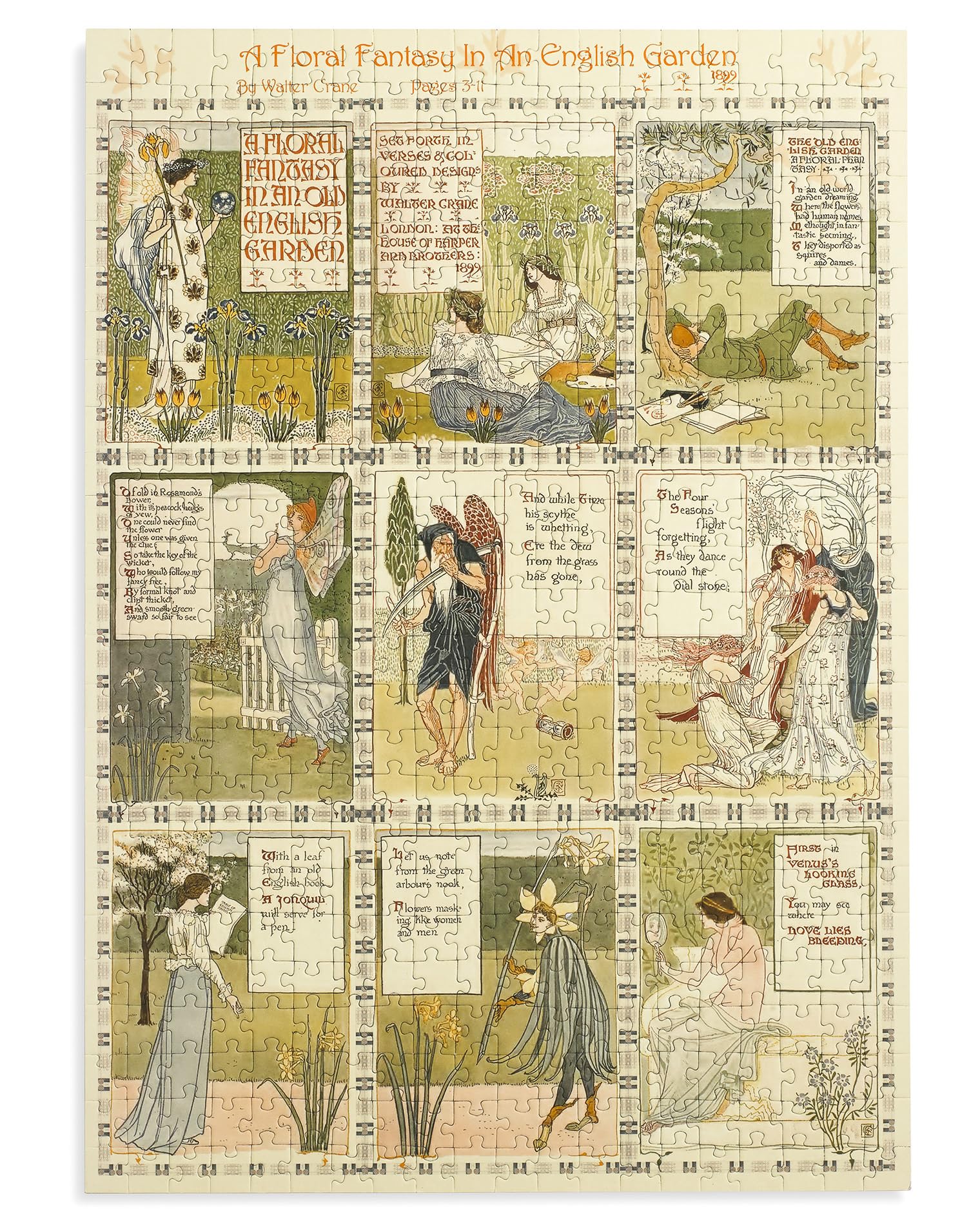 Pan Playing His Pipes Painting By Walter Crane - Fine Art America