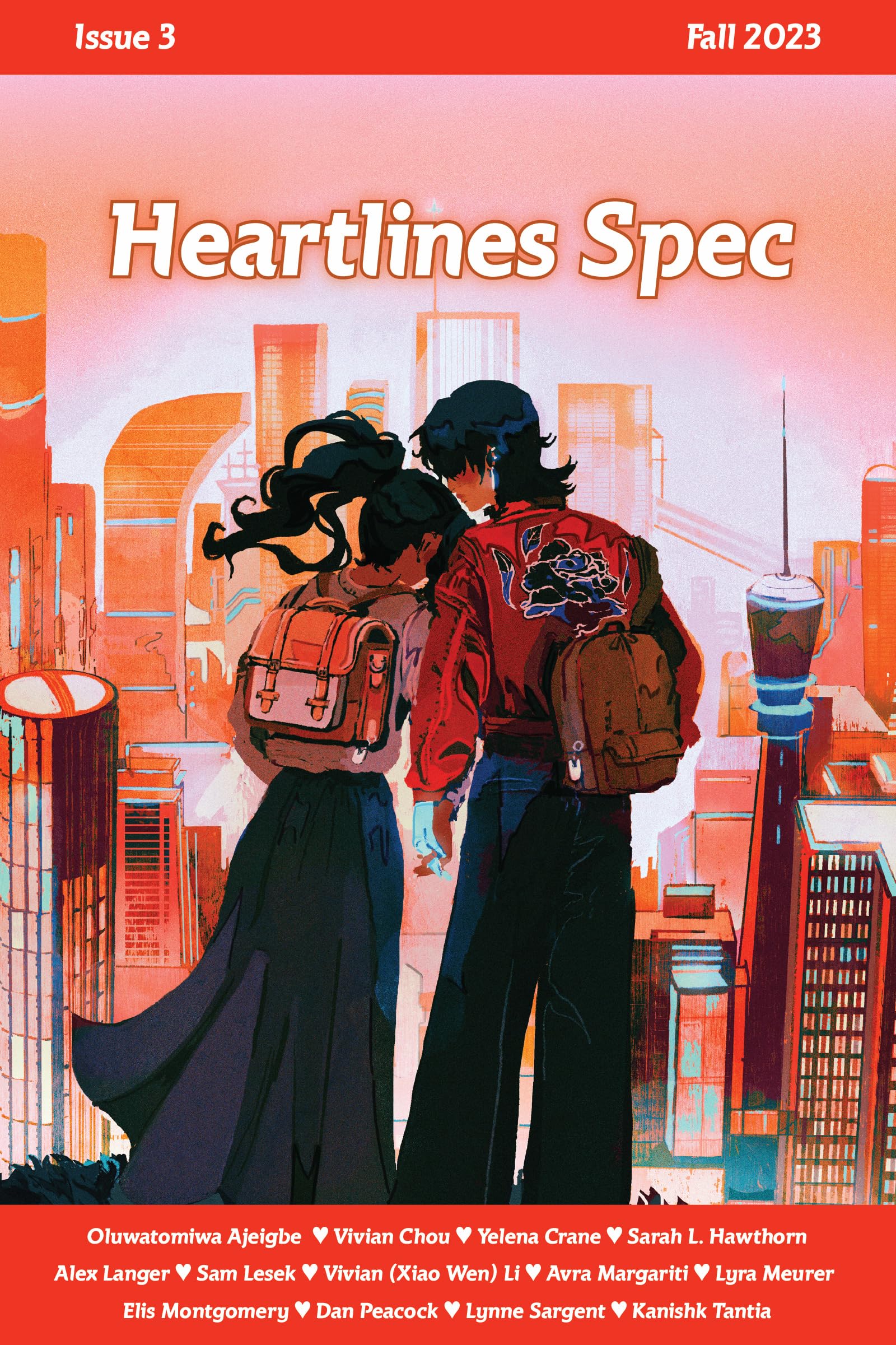 Cover of Heartlines Spec, Fall 2023