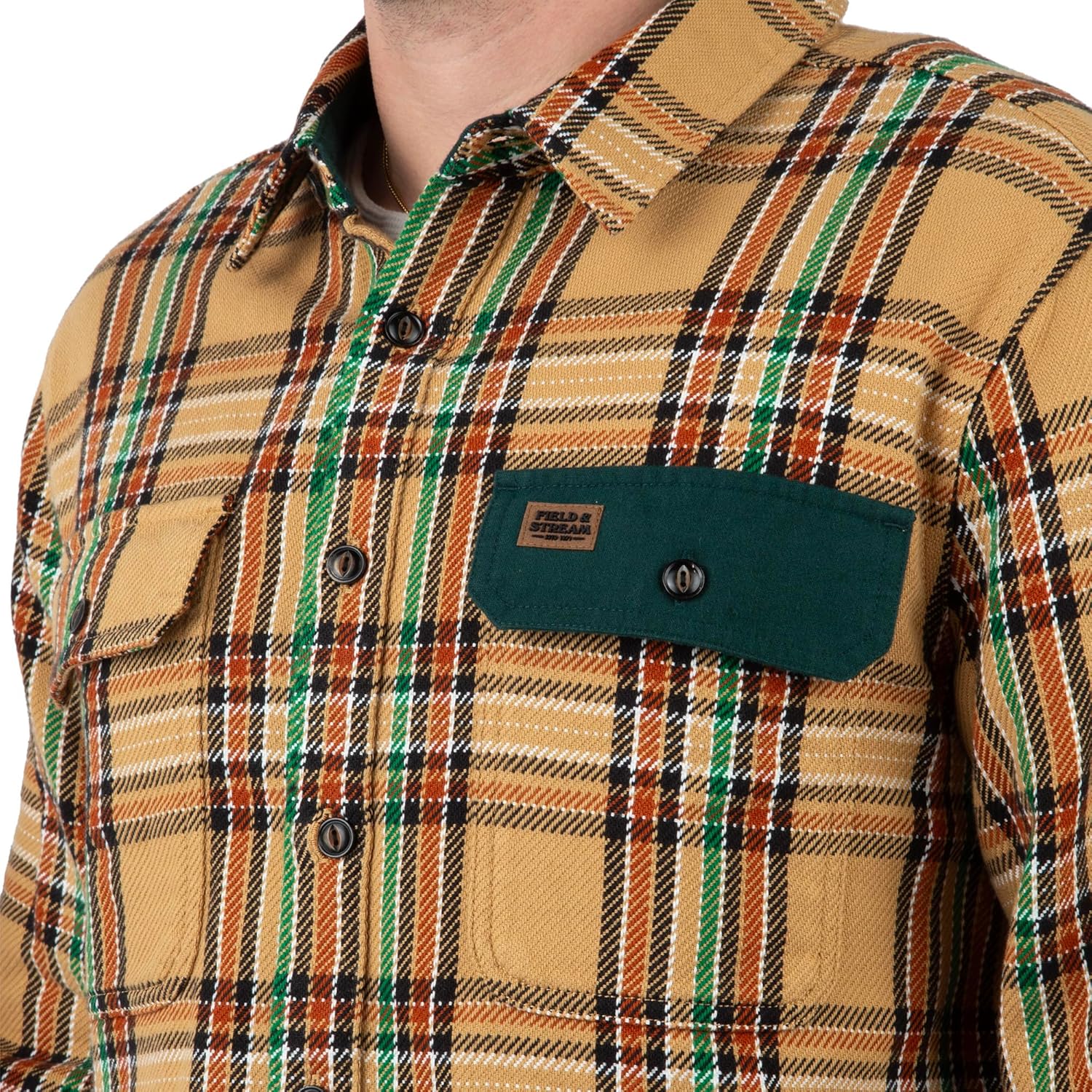 Field & Stream Mens Hardwood Heavyweight Flannel - Image 5