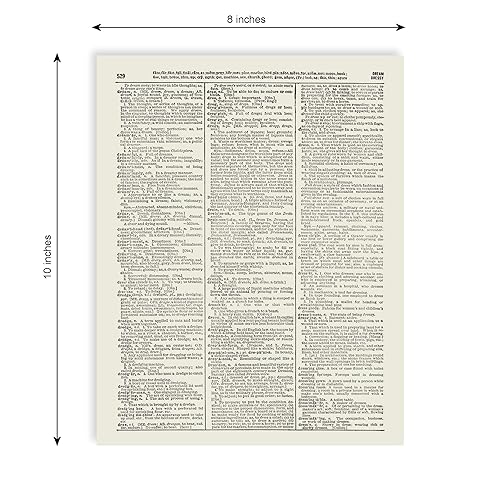 Miniatura 3 de Impresión de 8x10 de arte de Upcycled Vintage Dictionary de Sugar Skull Love