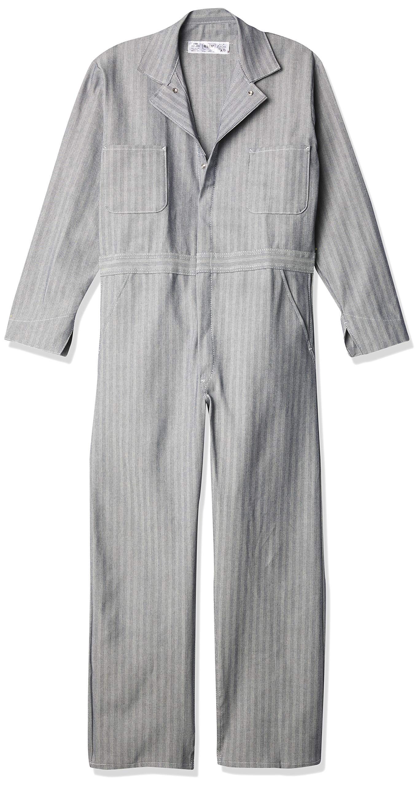 Red KapMen's Snap-Front Cotton Coverall