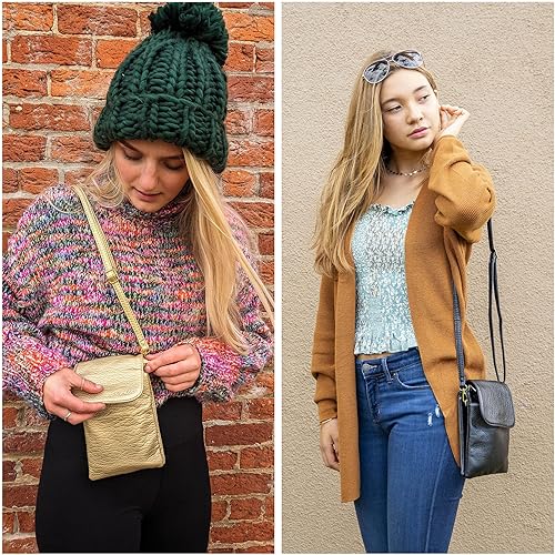 Miniatura 2 de MINICAT - Bolso cruzado para mujer pequeño bolsillos espaciosos para celular bolsa de mano para mujer