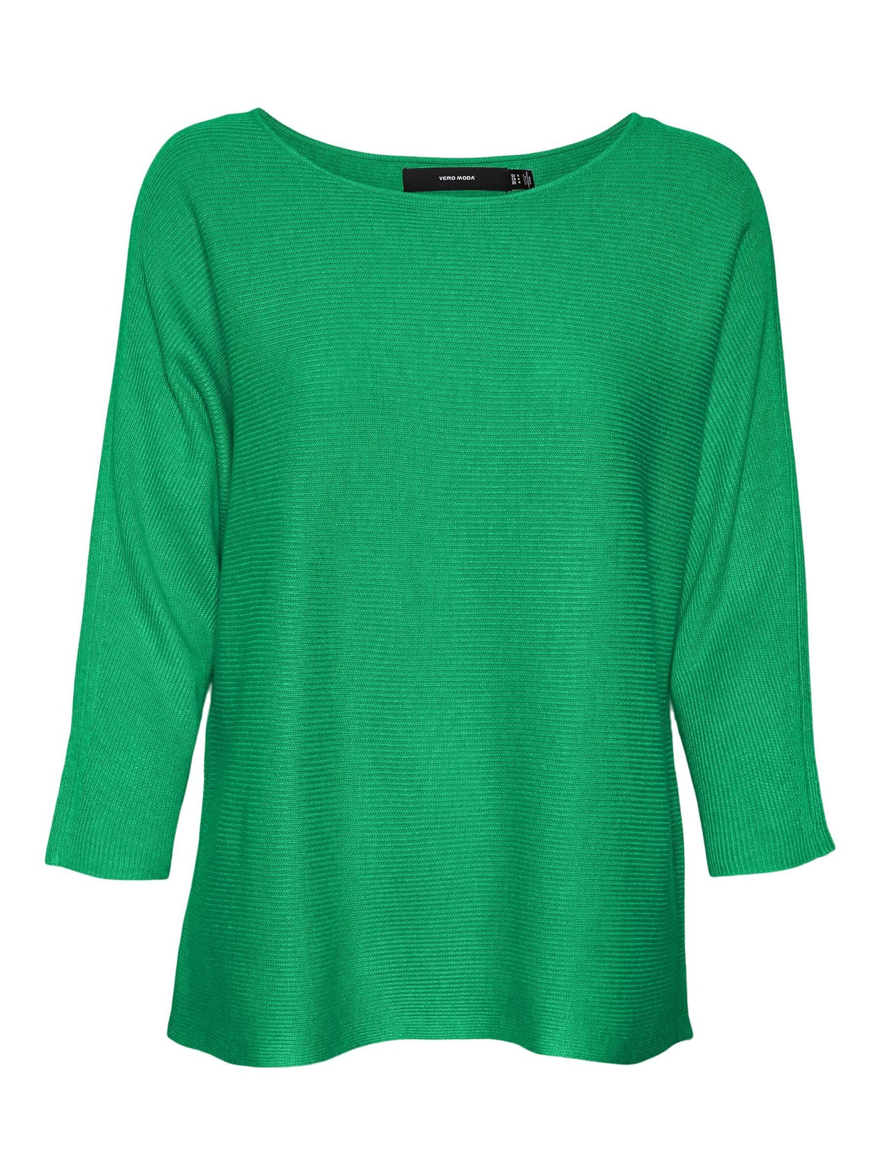 Vero Moda Women's Bright Green Knitted Jumper, S