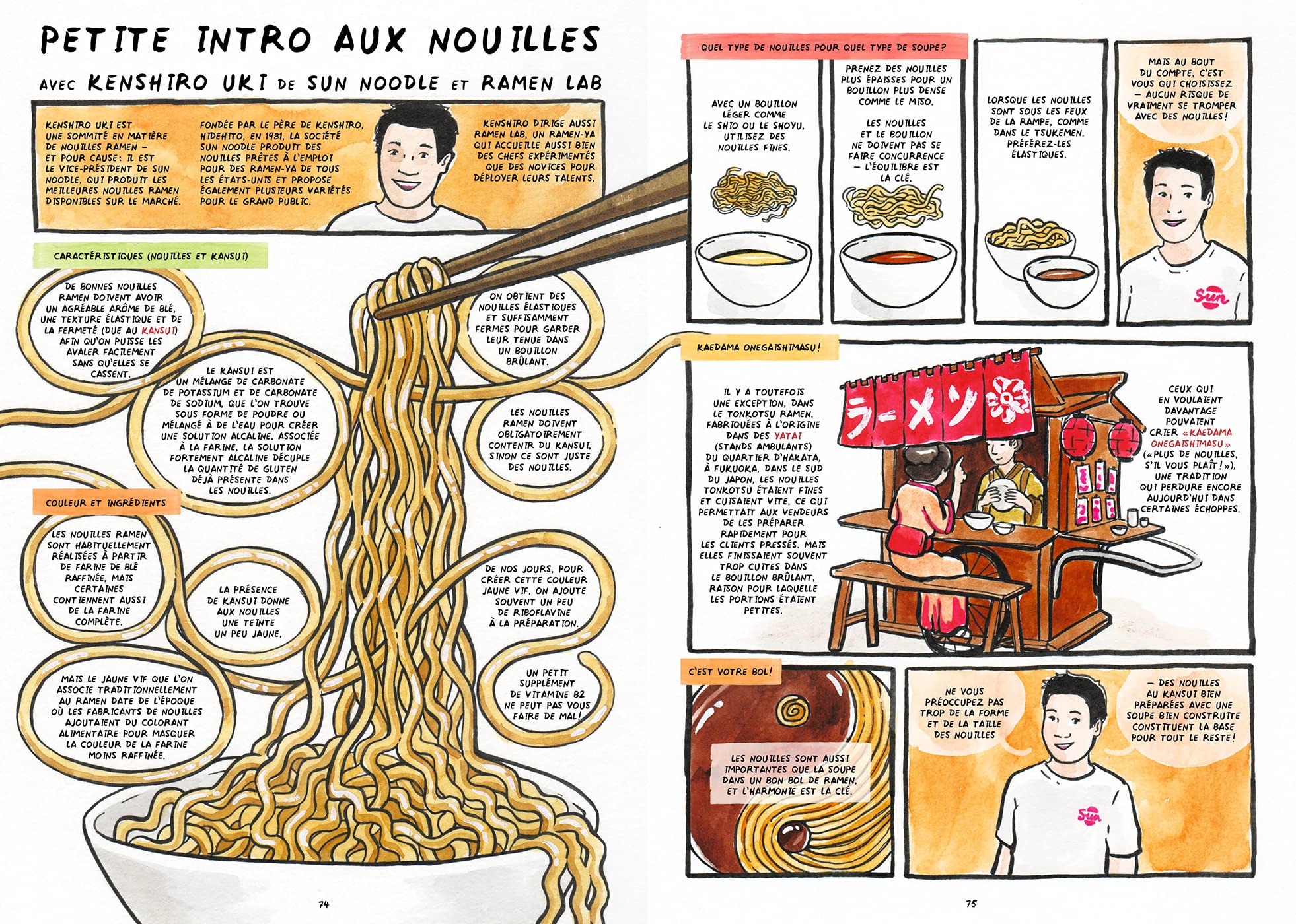 Ramen !: La cuisine japonaise en bande dessinée