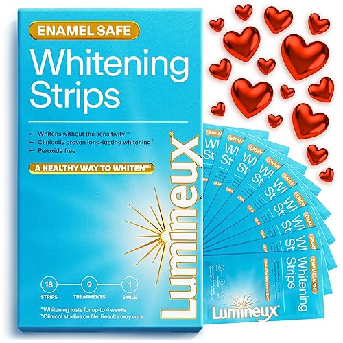 Lumineux Teeth Whitening Strips Kit - 9 Treatments (1 Month)