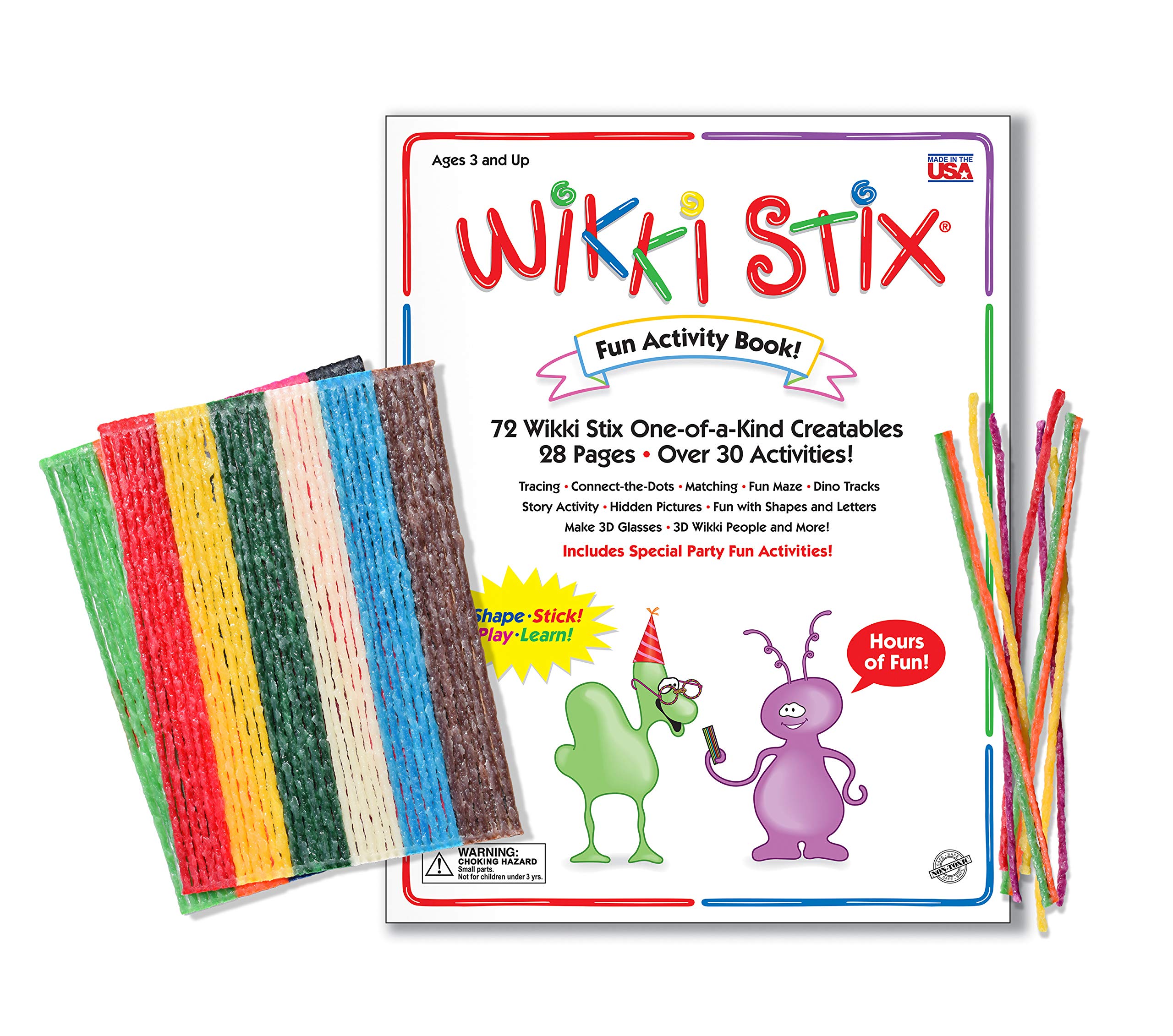 Wikki Stix 109 Painting and Drawing, 8.5 x 11, Multicolor