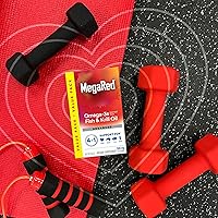 Vista 7 de Megared Aceite de pescado omega-3 + aceite de krill de alta absorción 500 mg cápsulas blandas, MegaRed Advanced 4 en 1 (80 unidades en una botella)