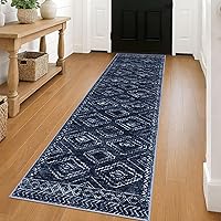 Vista 62 de KILOCOCO Tapete de entrada lavable a máquina, pequeño, para interior, súper suave, antideslizante, diseño geométrico, para cocina, dormitorio, Gris