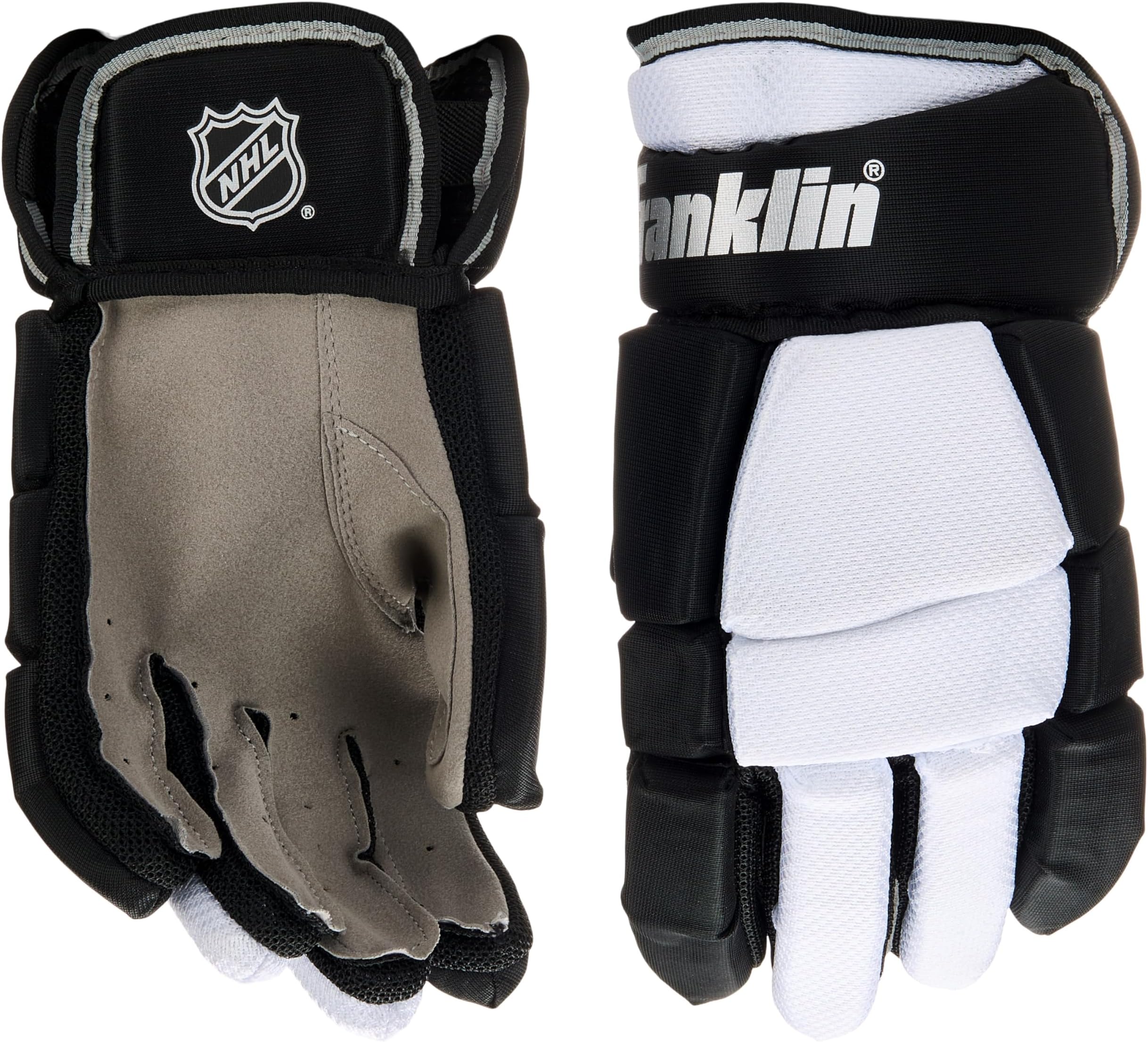 Kids Youth Hockey Gloves - Junior Gloves for Street + Roller Hockey - Padded Kids Glove Pair