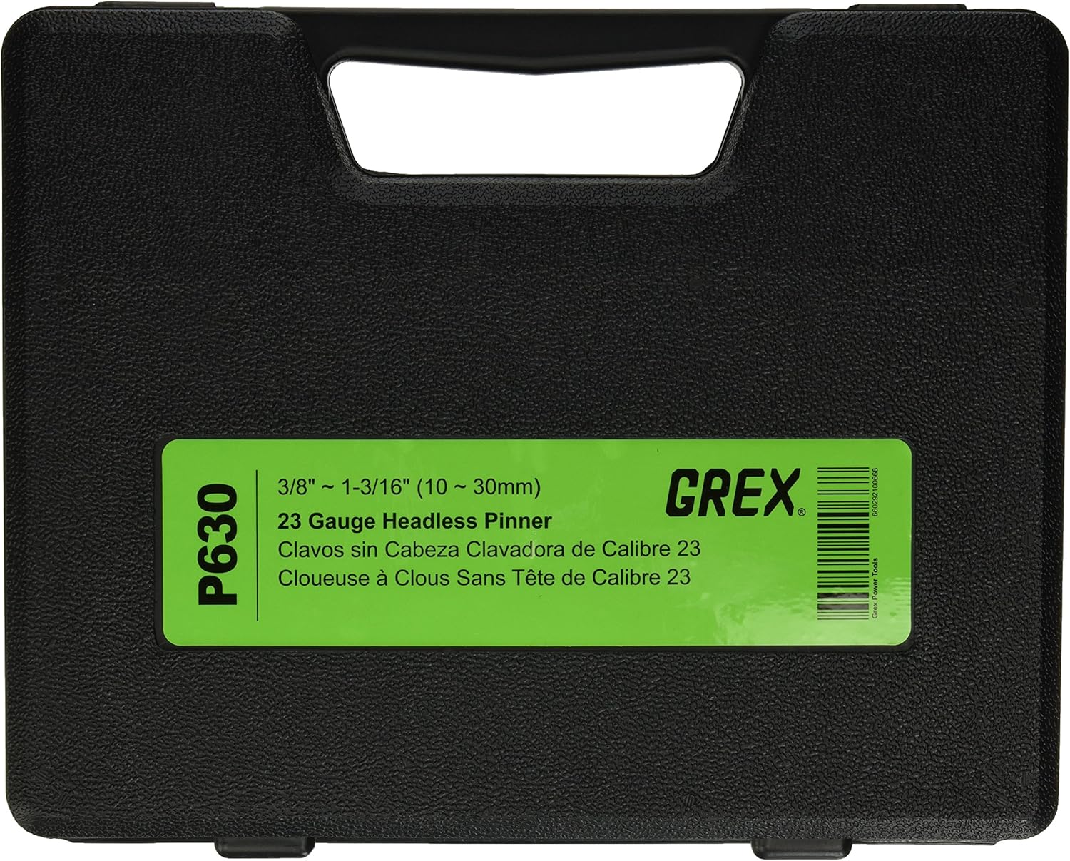 Grex P630 3/8'' to 1-3/16'' 23 GA Pin Nailer