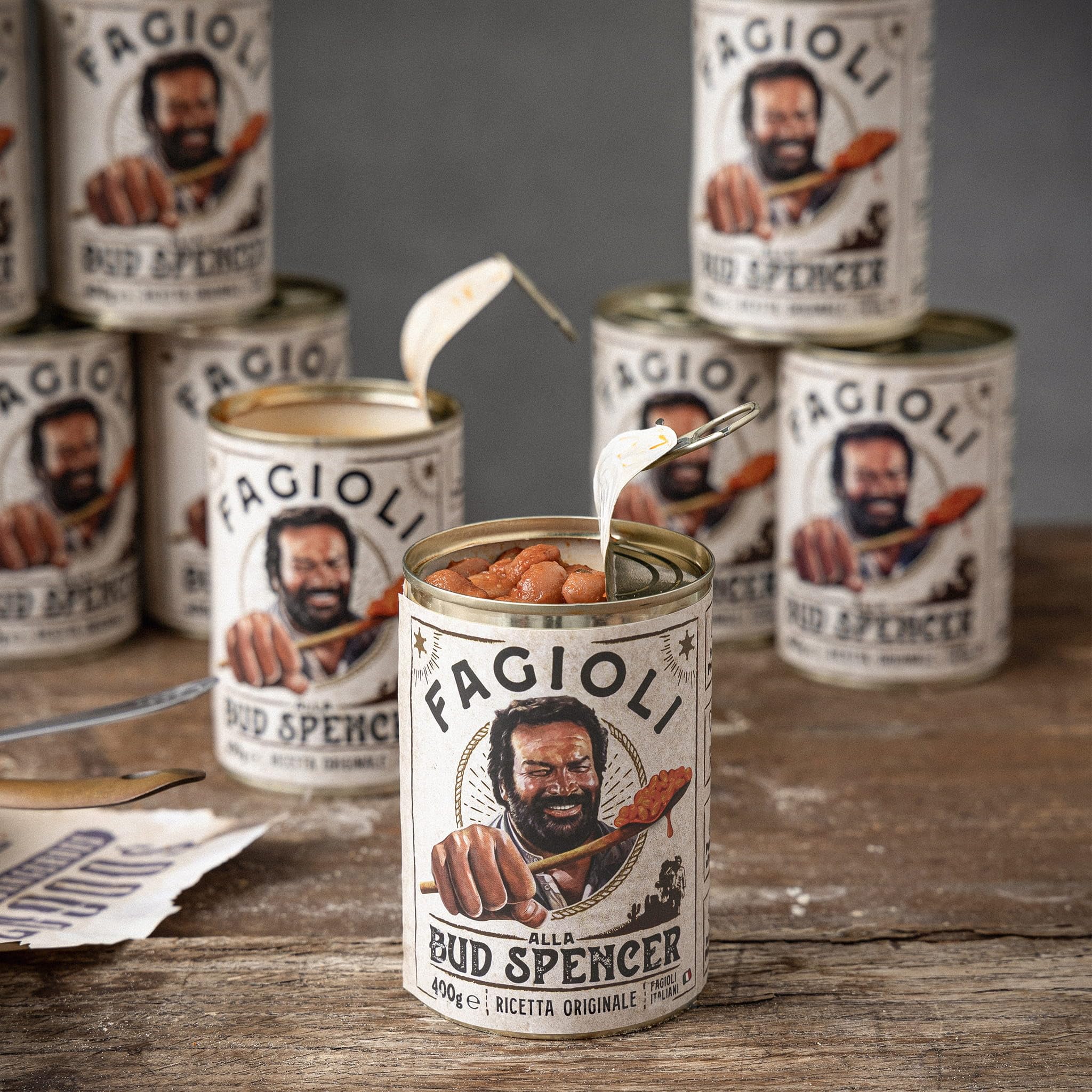 Fagioli alla Bud Spencer – Ricetta Originale (Vassoio da 12 Lattine da 400g)