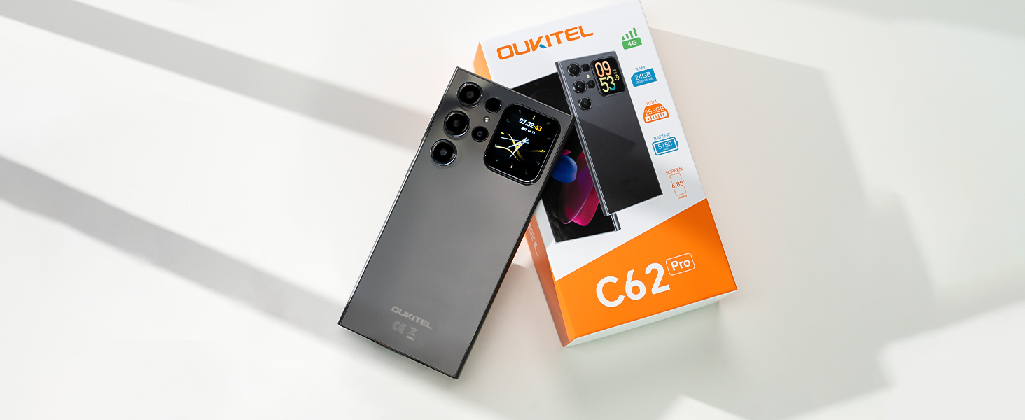 Amazon | [Android 15] OUKITEL C62PRO SIMフリー スマホ 本体 24GB+