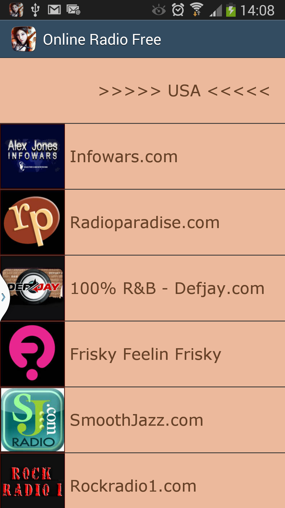 Online Radio Free App on Amazon Appstore