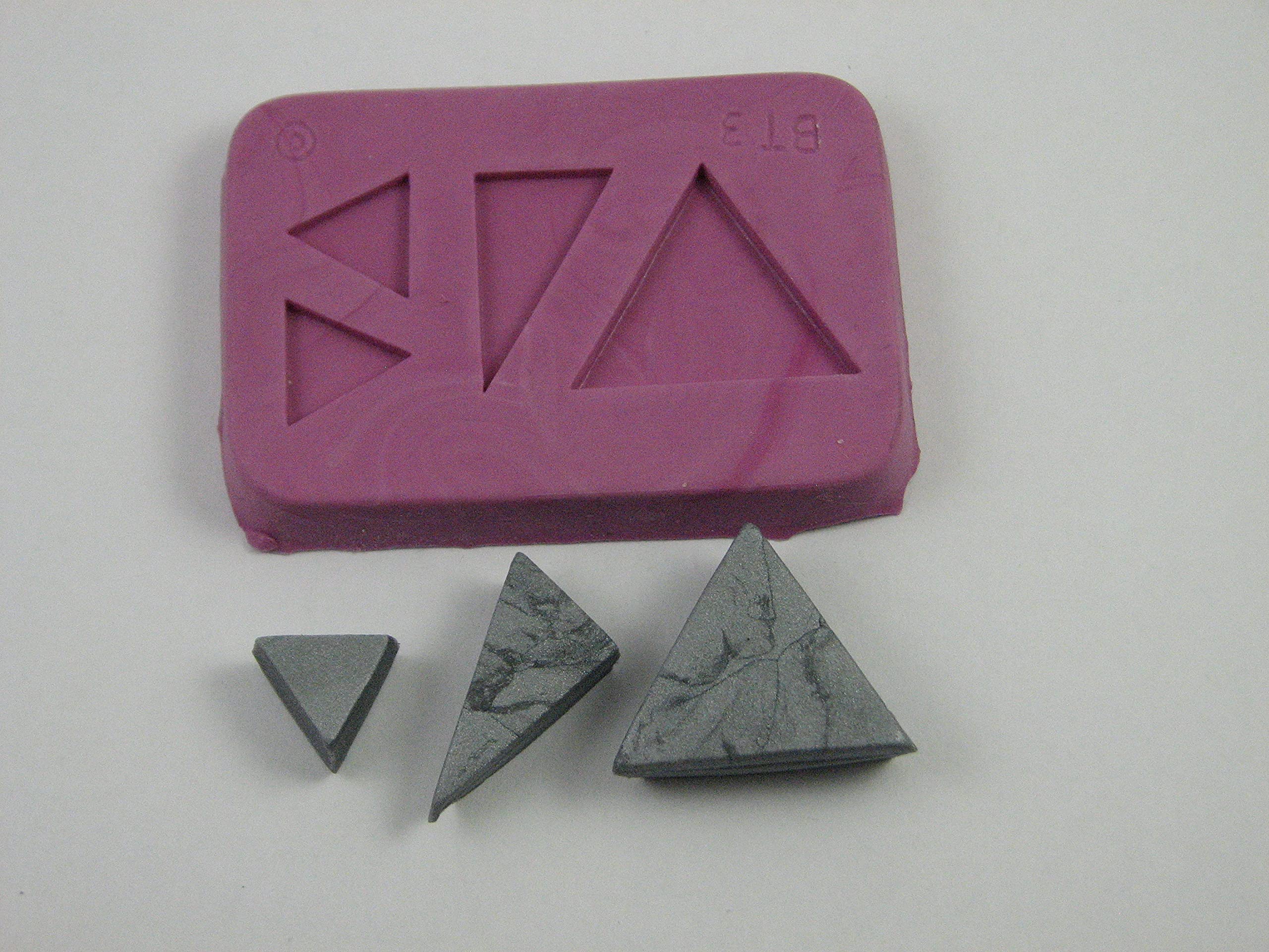 Fleximold Silicon Mold,"Flat Triangle" Mold