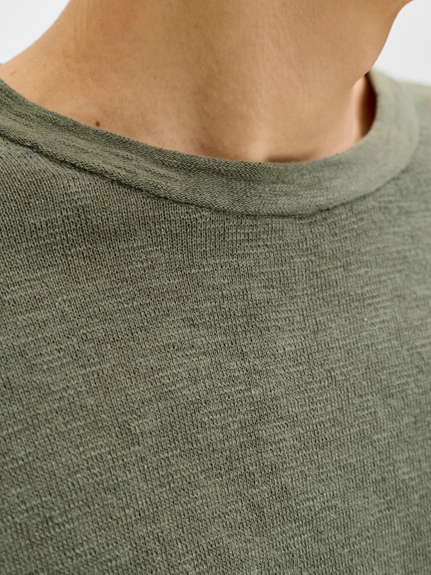 Jack & Jones Herren Rundhals Pullover JJESUMMER Knit Crew Neck - Regular Fit S M L XL XXL