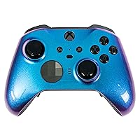 Vista 16 de Xbox Elite Series 2 Custom Soft Touch Controller - Soft Touch Feel, Added Grip, Cool Blue Color - Compatible with Xbox One, Series X, Series S