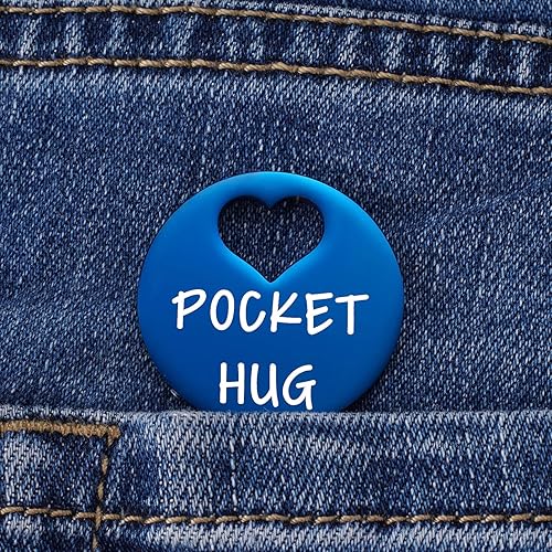 Miniatura 10 de MIXJOY You Got This Pocket Hug Token & Tarjeta de felicitación para amigos y familia, Think of You Missing You, regalo de positividad para él y