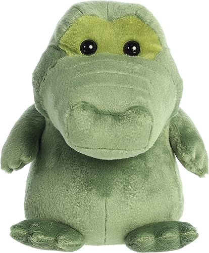 Aurora Whimsical Happy Hippo and Friends Happy Alligator - Animal de peluche - Diseño único - Diversión juguetona - Verde 13 pulgadas Aurora Whimsical Happy Hippo and Friends Happy Alligator - Animal de peluche - Diseño único - Diversión juguetona - Verde 13 pulgadas