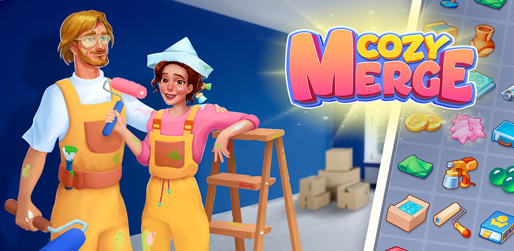 Cozy Merge fix & redecorate your mansion! Master your designing skills
