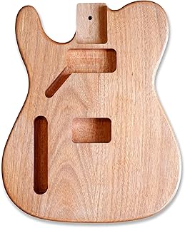 Left-Handed Unfinished Guitar Body for TL guitar OkoumeWood Made Body