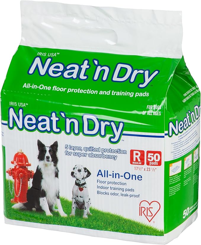IRIS Neat 'n Dry Training Pads, 50Count Productos