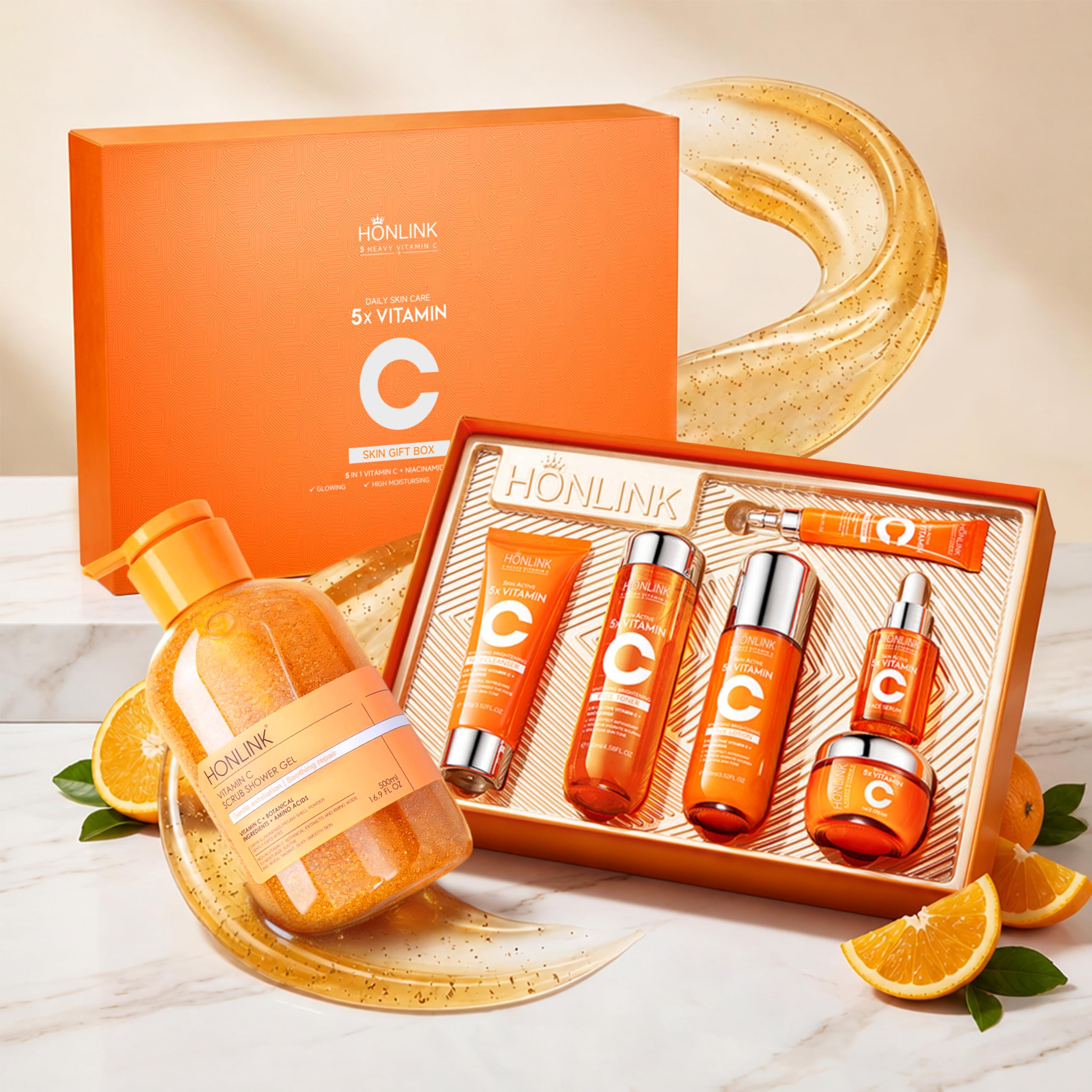 Amazon.com: Vitamin C Skincare Set for Women – Face Care and