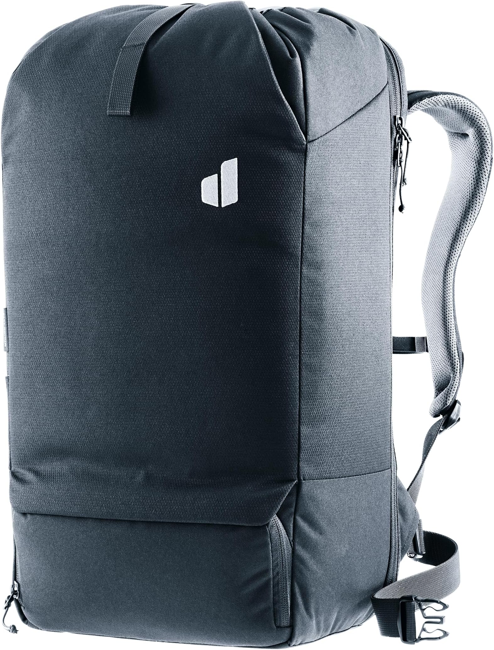 Utilion 34L + 5 Backpack for Road & Gravel Biking & Commuting - Black