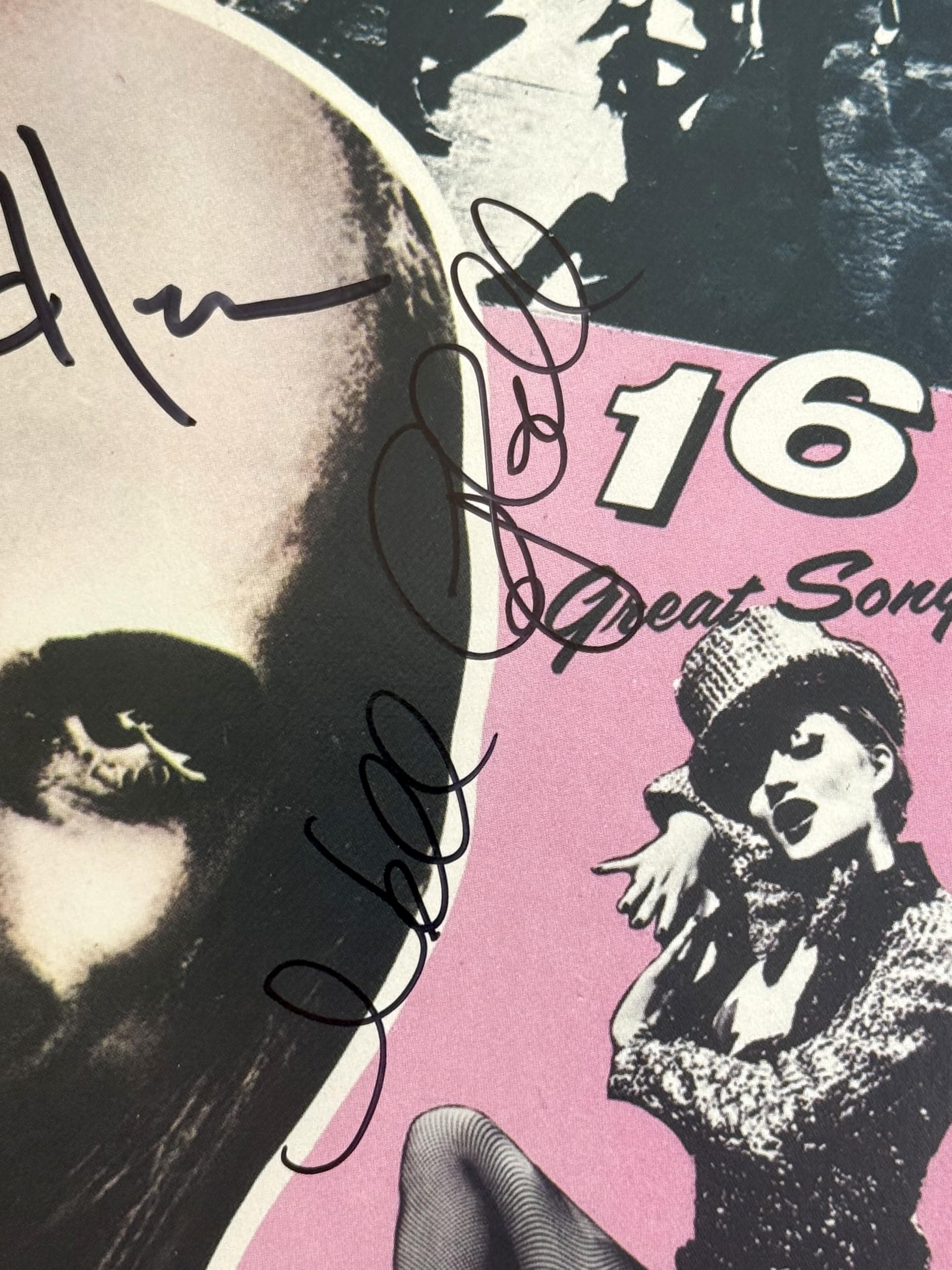 The Rocky Horror Picture Show signed album Tim Curry Meatloaf Lou